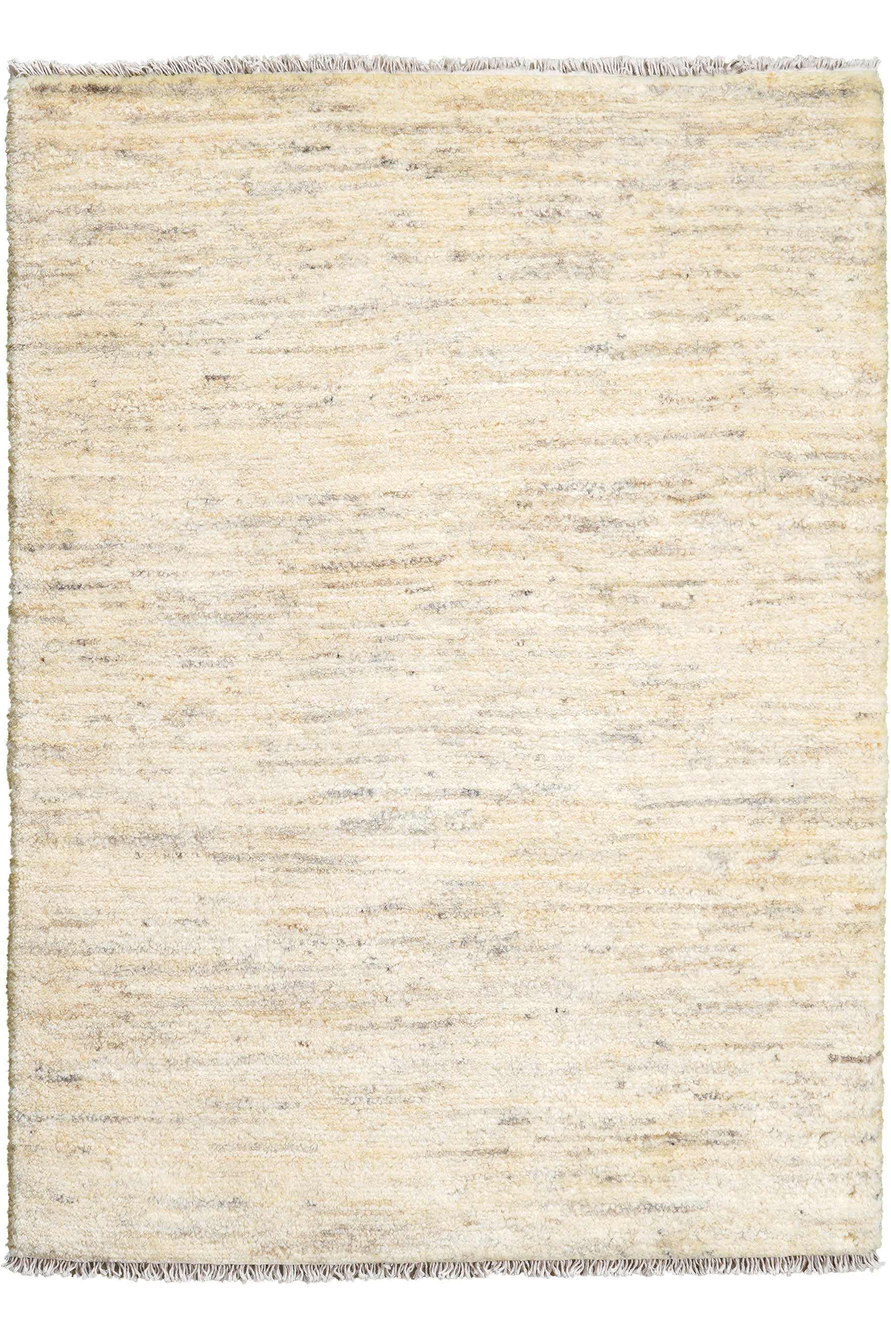 Gabbeh Teppich Wolle Beige