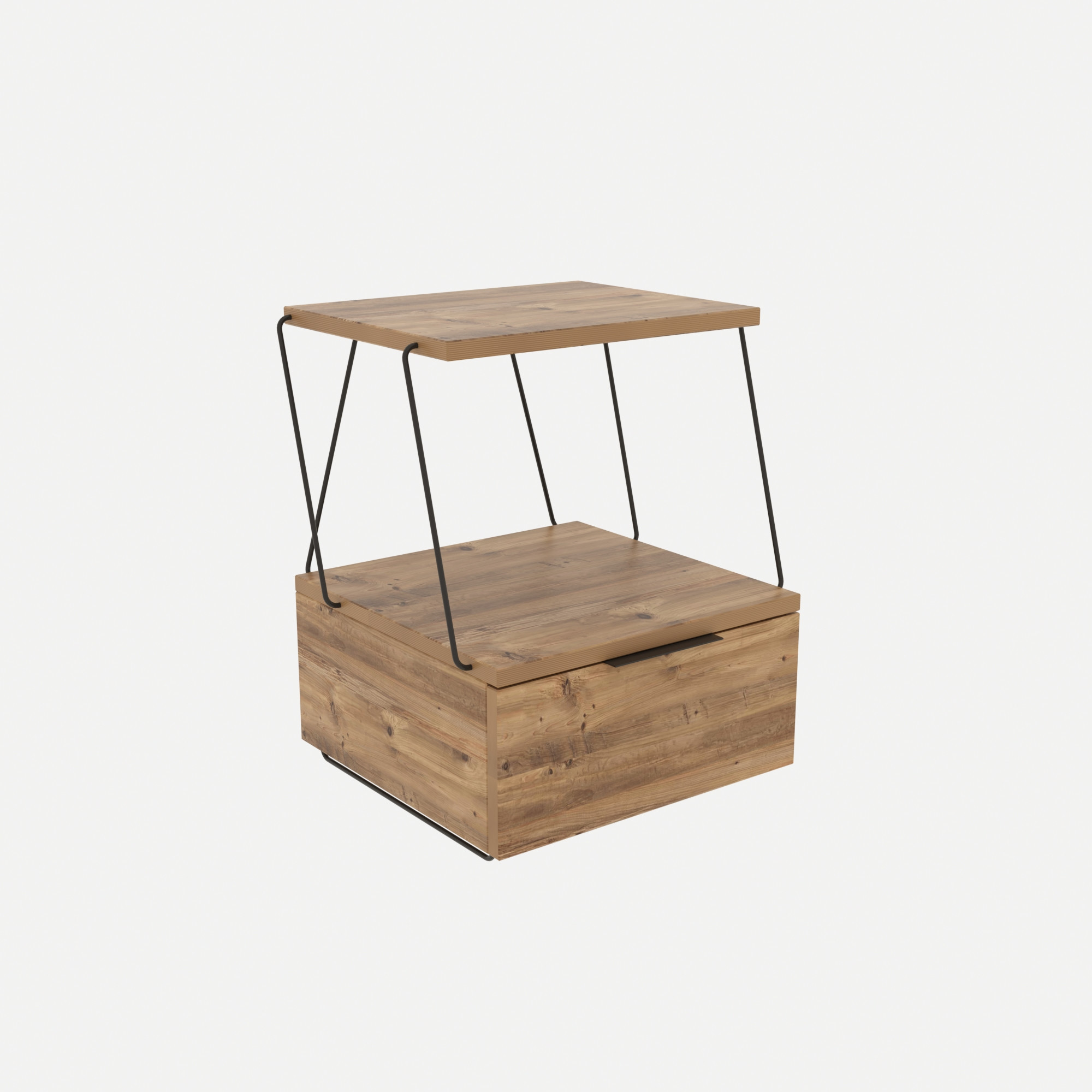 Tekoba Nachttisch Holzfurnier