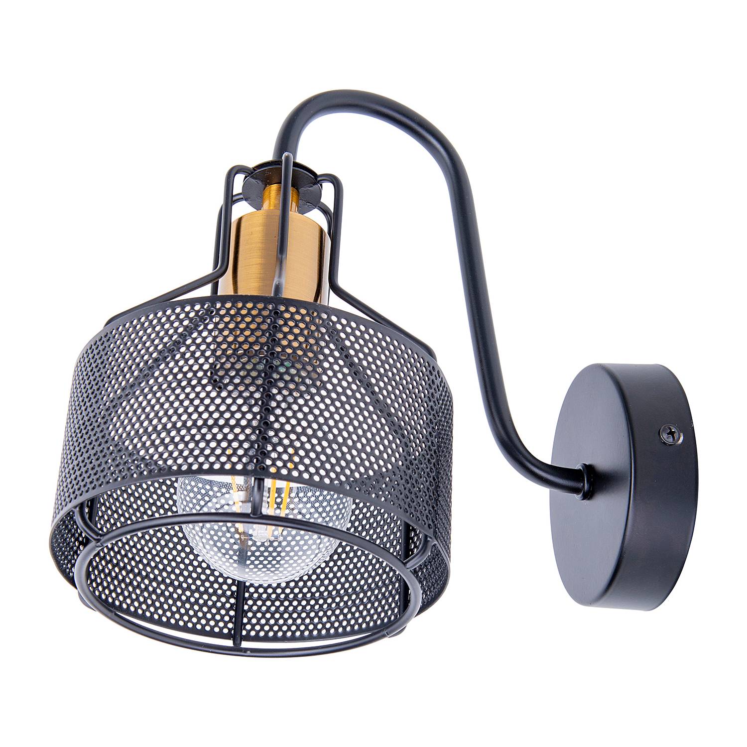 Foro Wall Light Iron Black