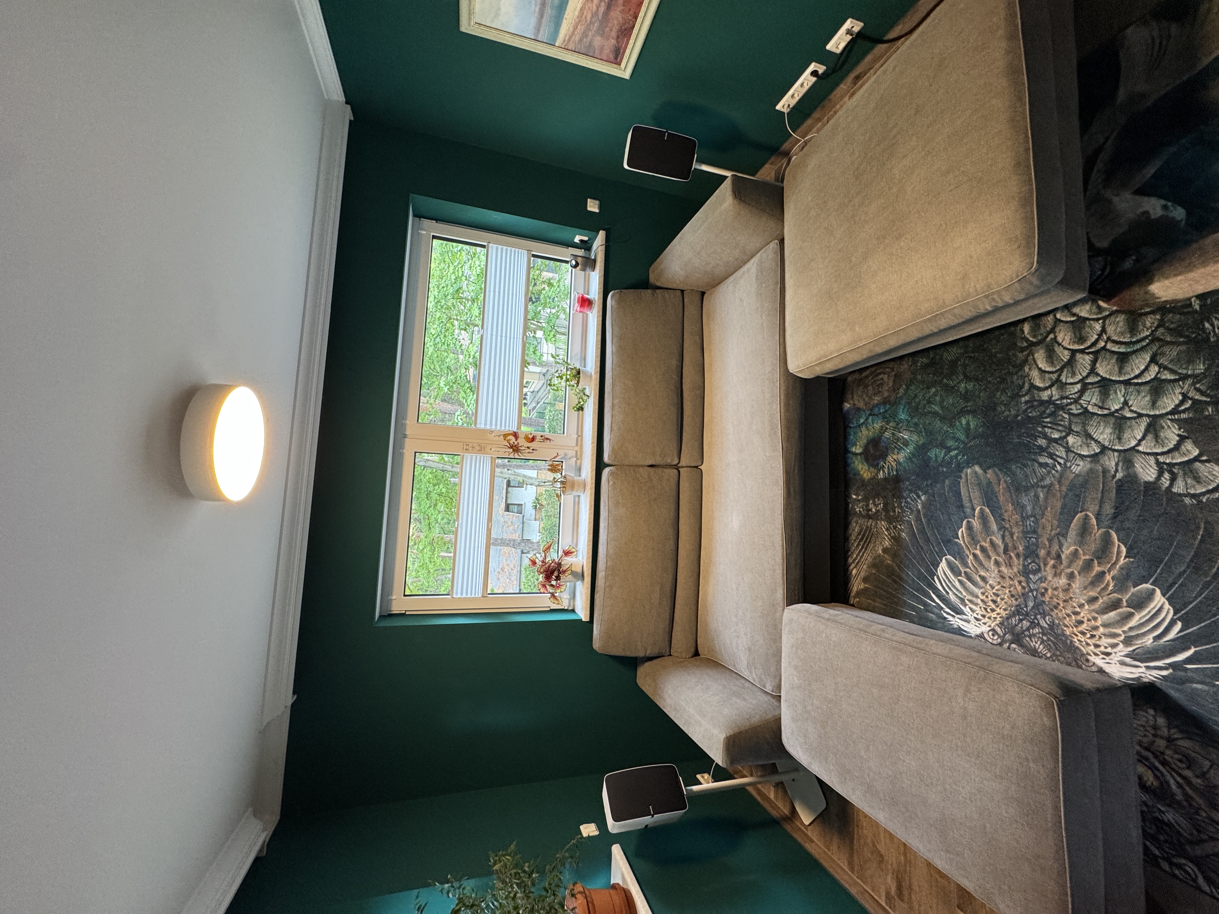 Frigerio Sessel und Sofas mit Ottomane Grau