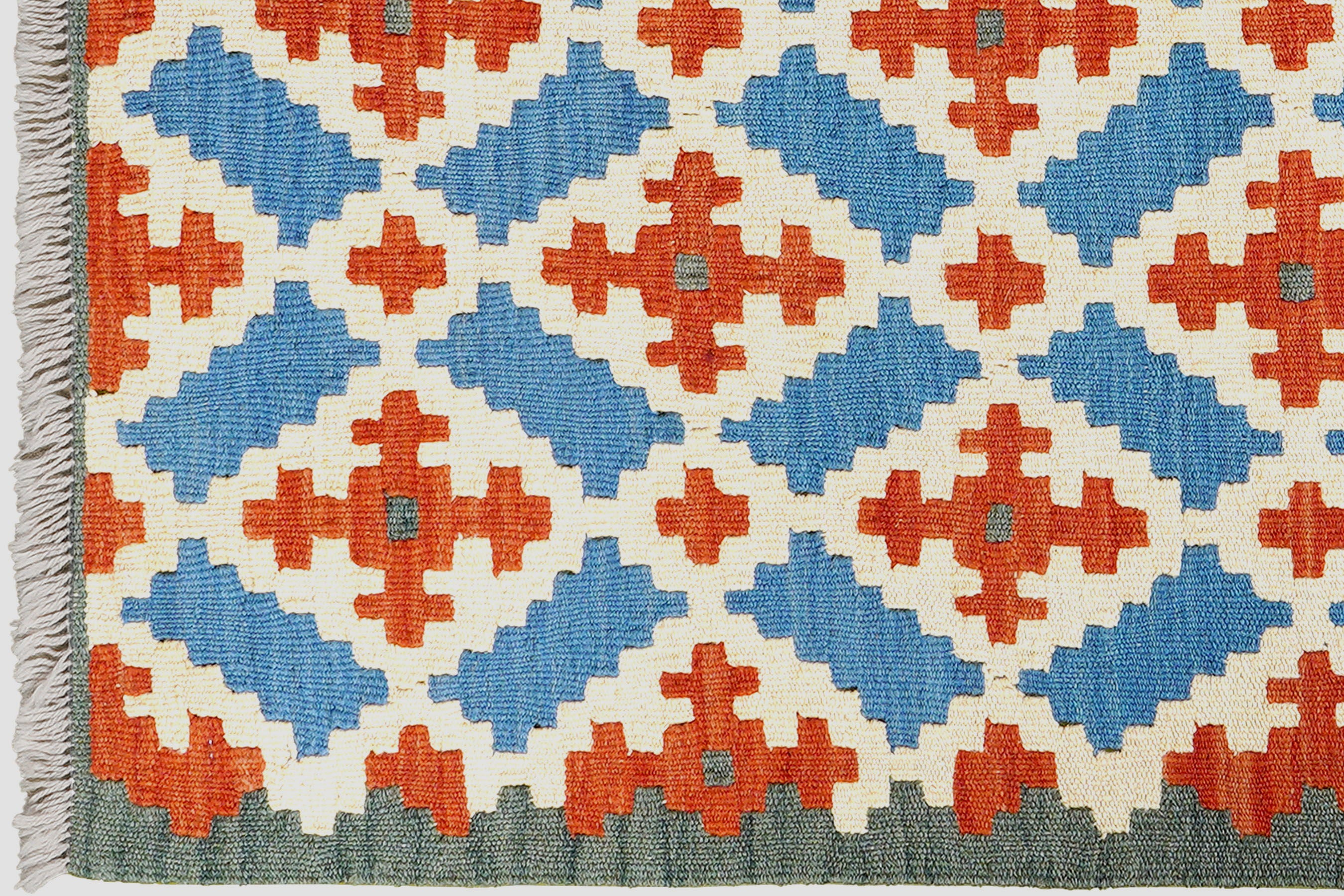 Kilim Gashgai Teppich Mehrfarbig