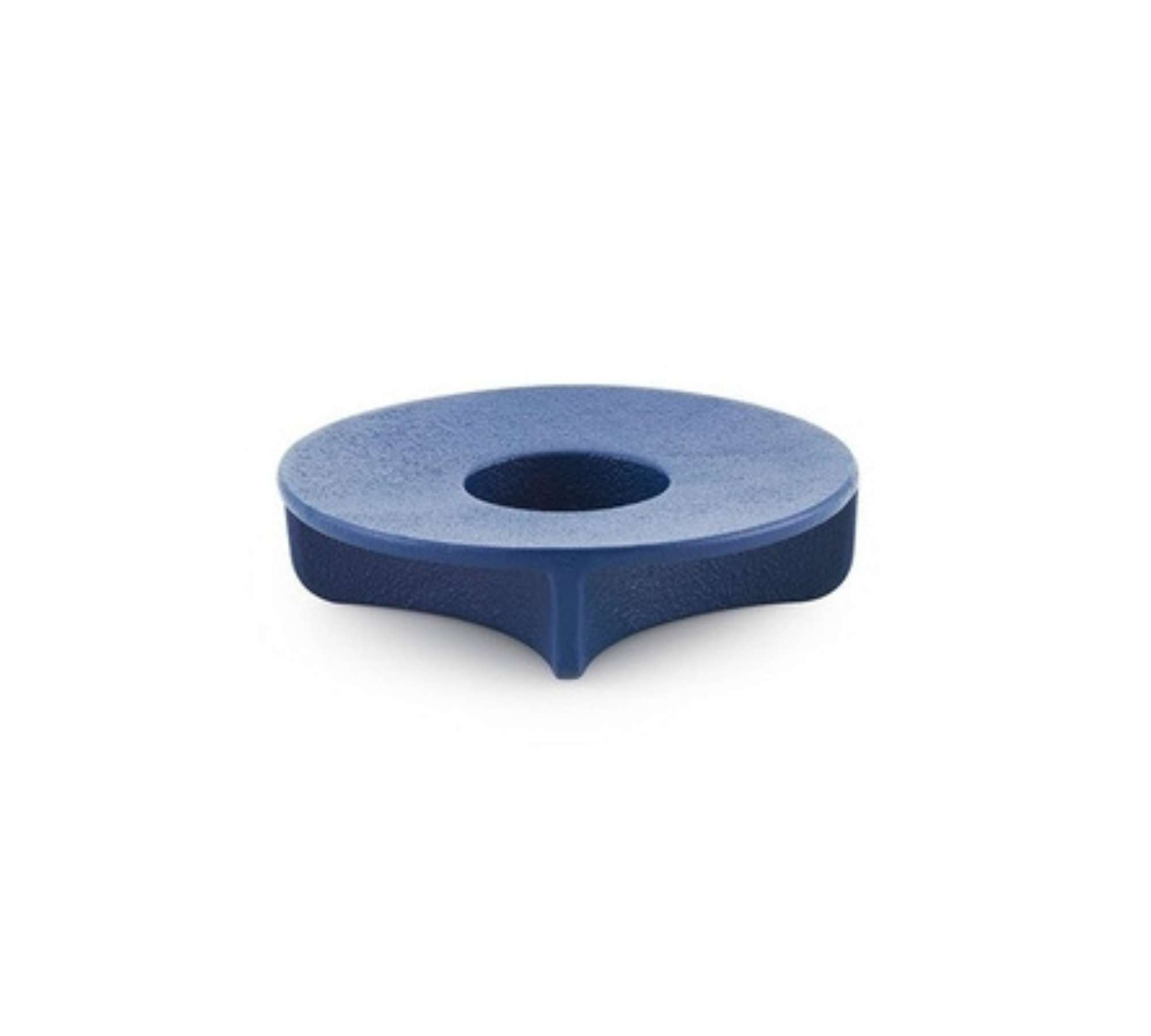 Fe Teelichthalter Metall Blau