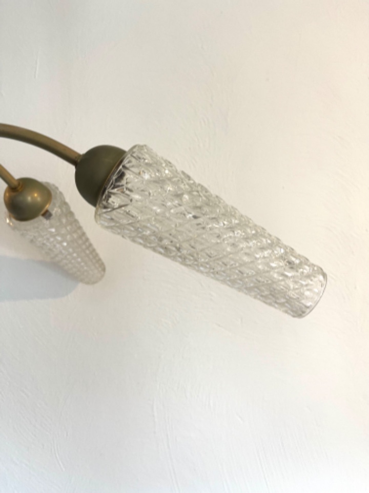 Ceiling light Glass Taupe