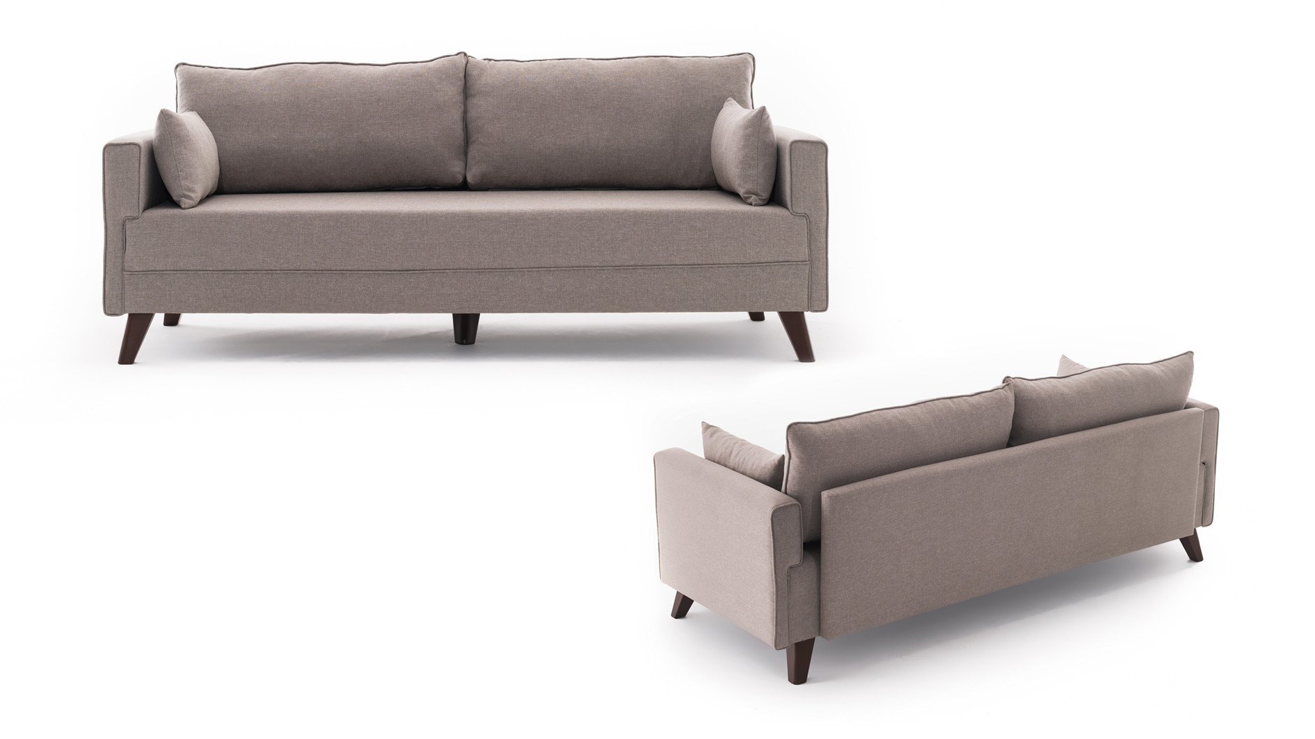 Bella Sofa 3-Sitzer Creme