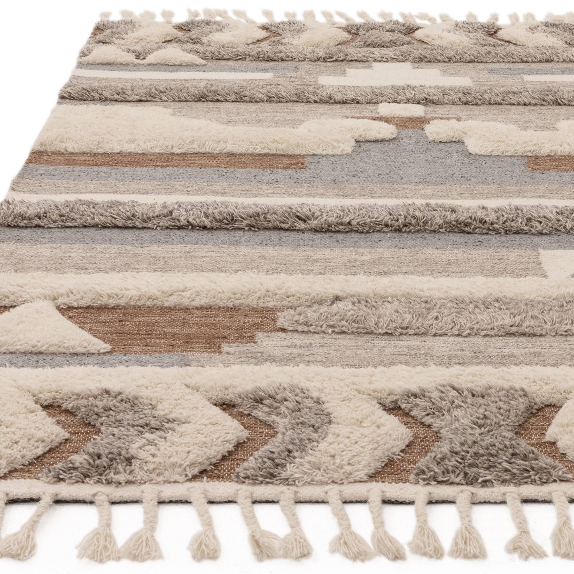 Paloma Tangier Teppich Wolle Creme 200x290cm