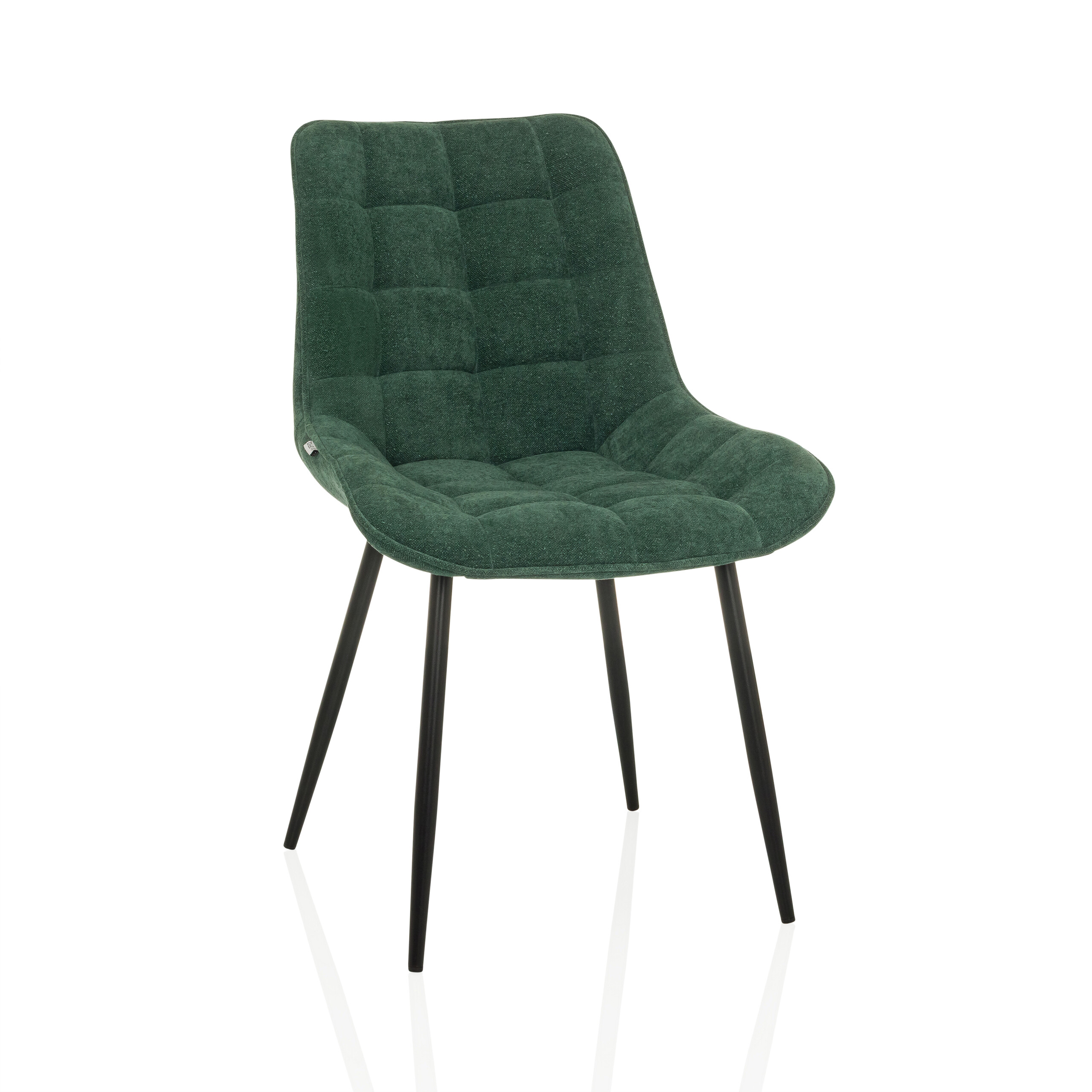 ELARIS Dining chair fabric green