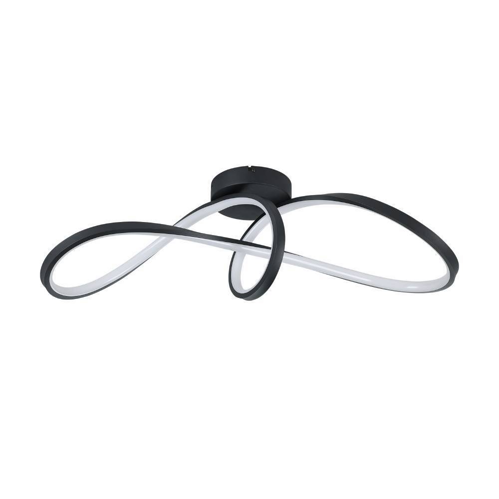 LED-Deckenleuchte Calarossa Polycarbonat Stahl