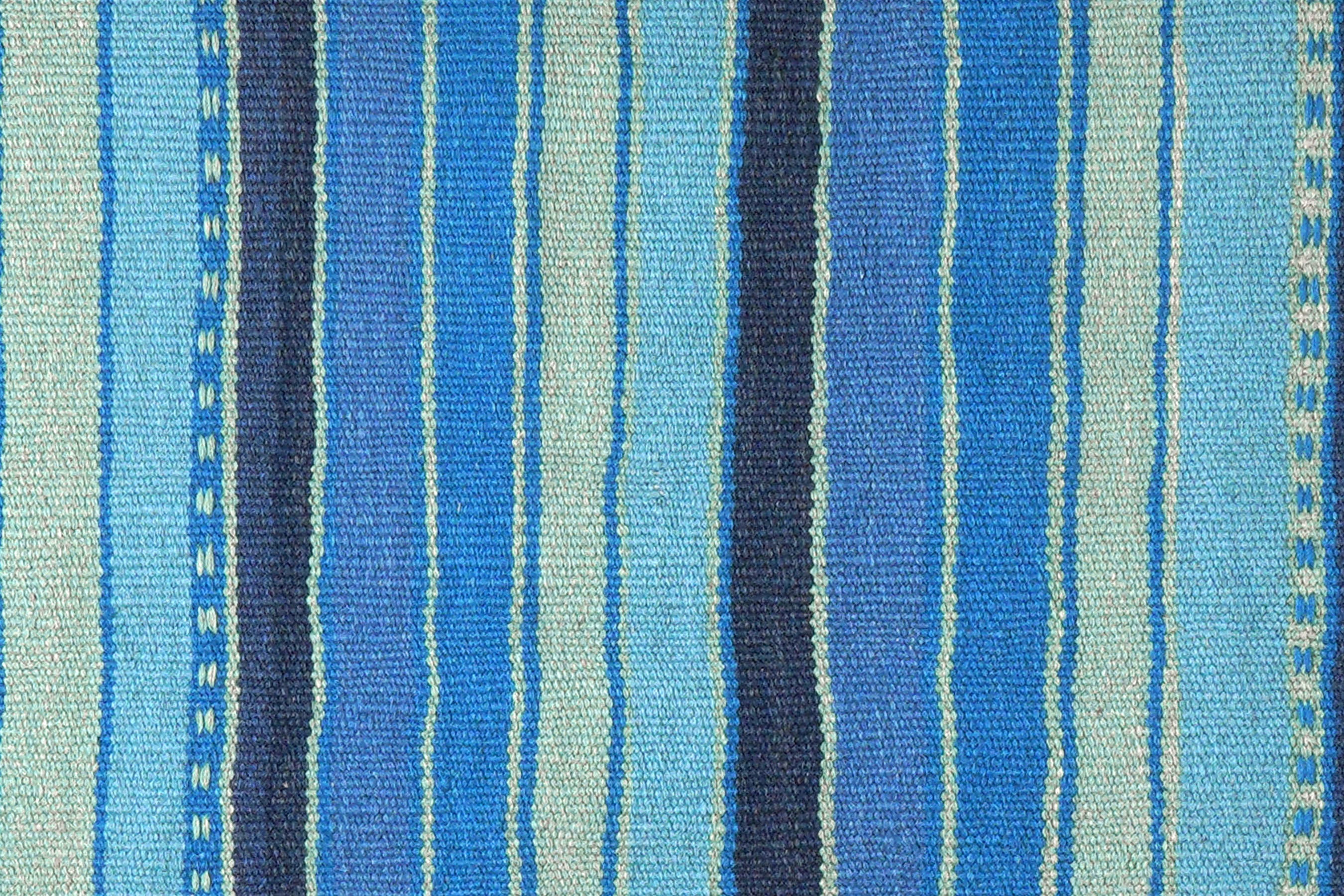 Kilim Gashgai Teppich Blau