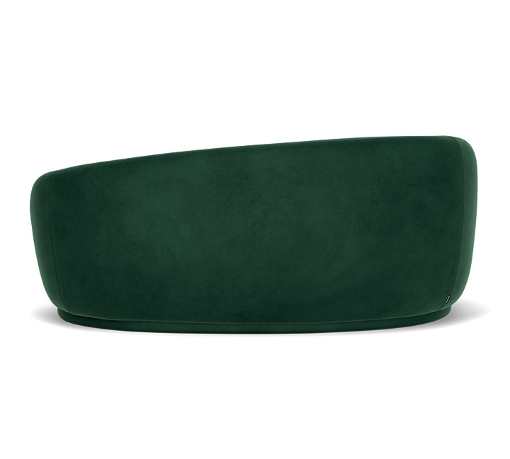 Rose 2,5-Sitzer Sofas Velour Lux Dark Green