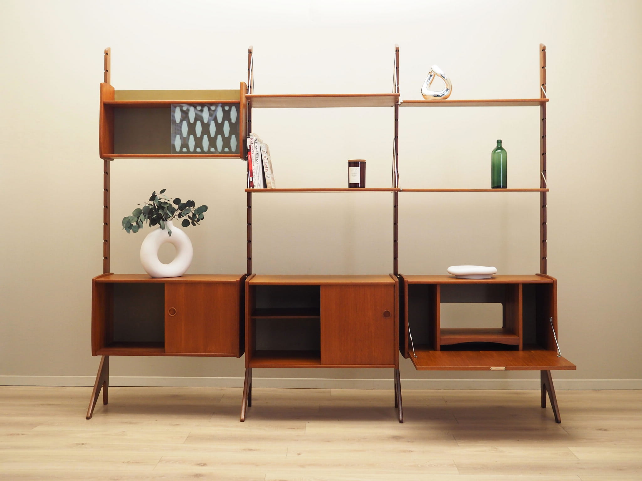 Ergo Regal-System Teakholz 1960er Jahre