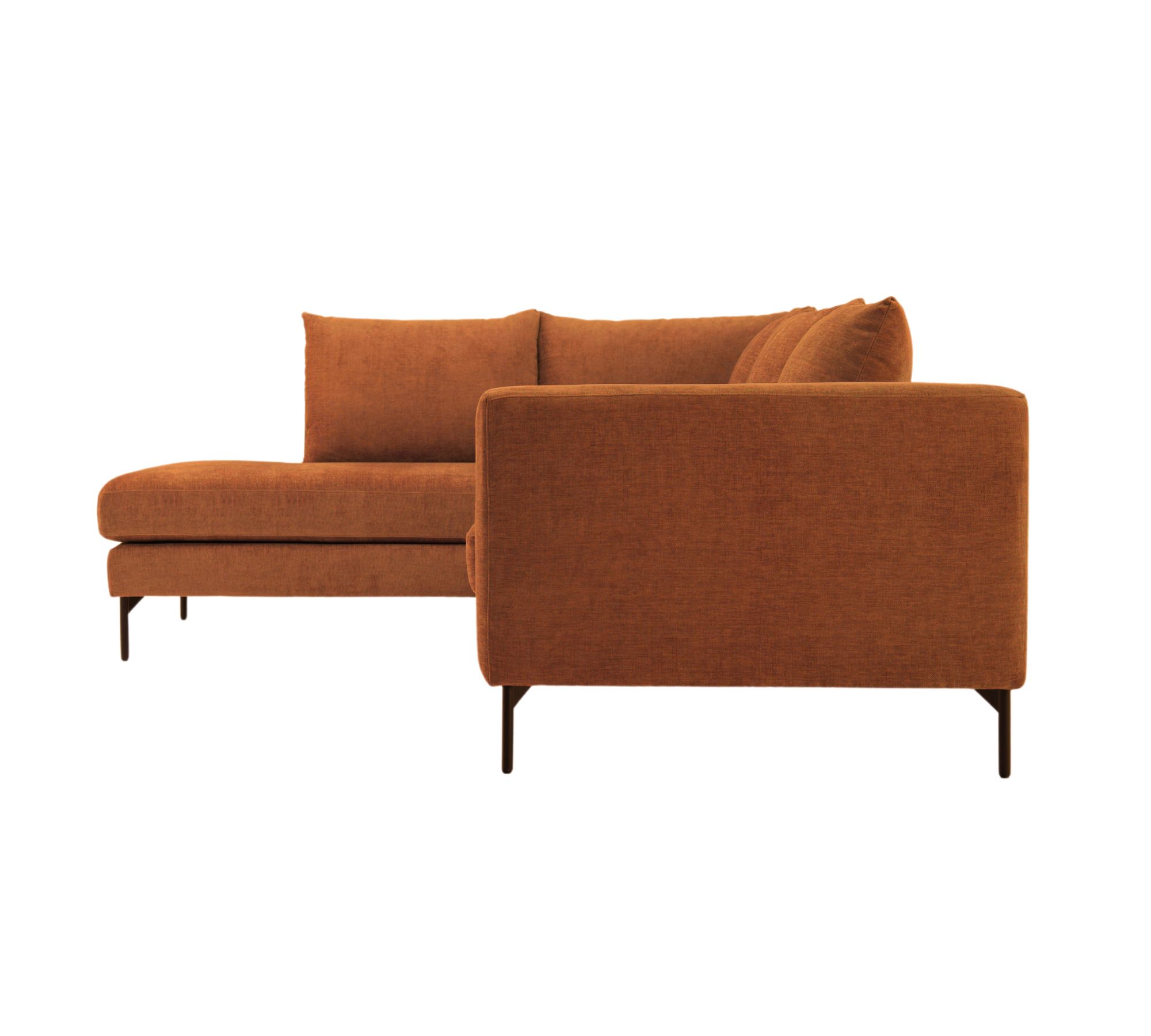 Noa Sofa Récamiere Links Moss Rust