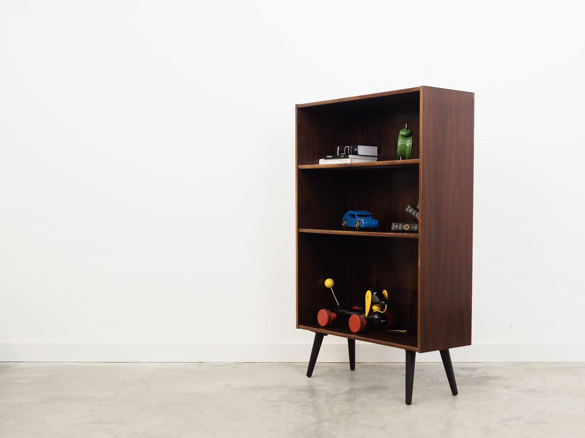 Mahogany Buchregal 1970 Jahre