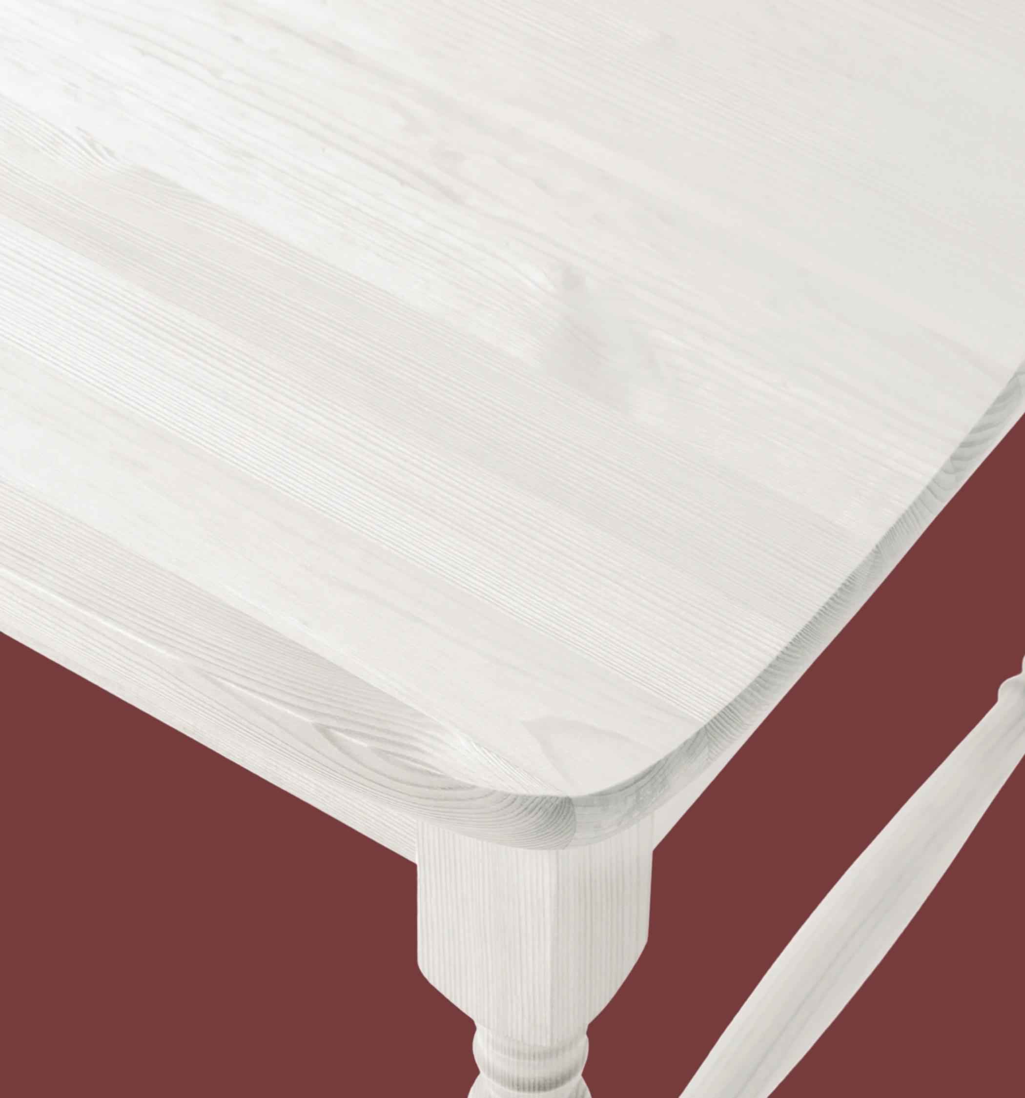 2x Stuhl Landhausstil Weiß