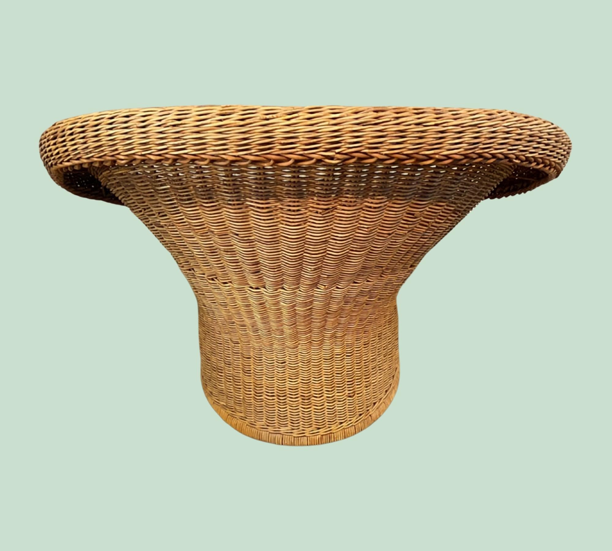 Rattansessel Wicker Chair E10 Egon Eiermann