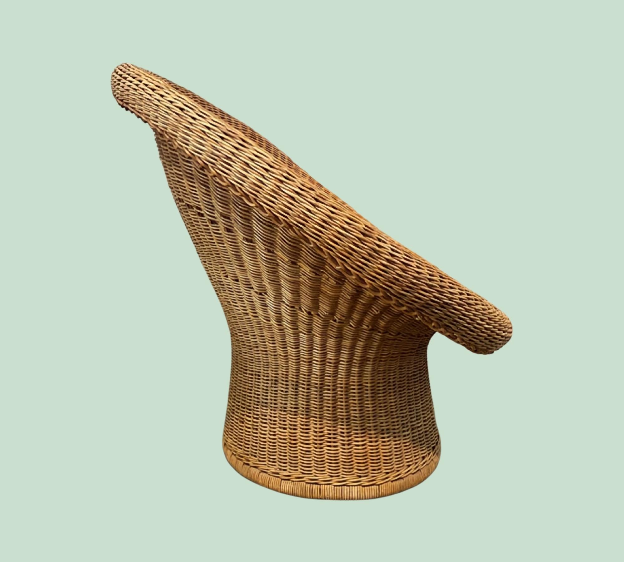 Rattansessel Wicker Chair E10 Egon Eiermann