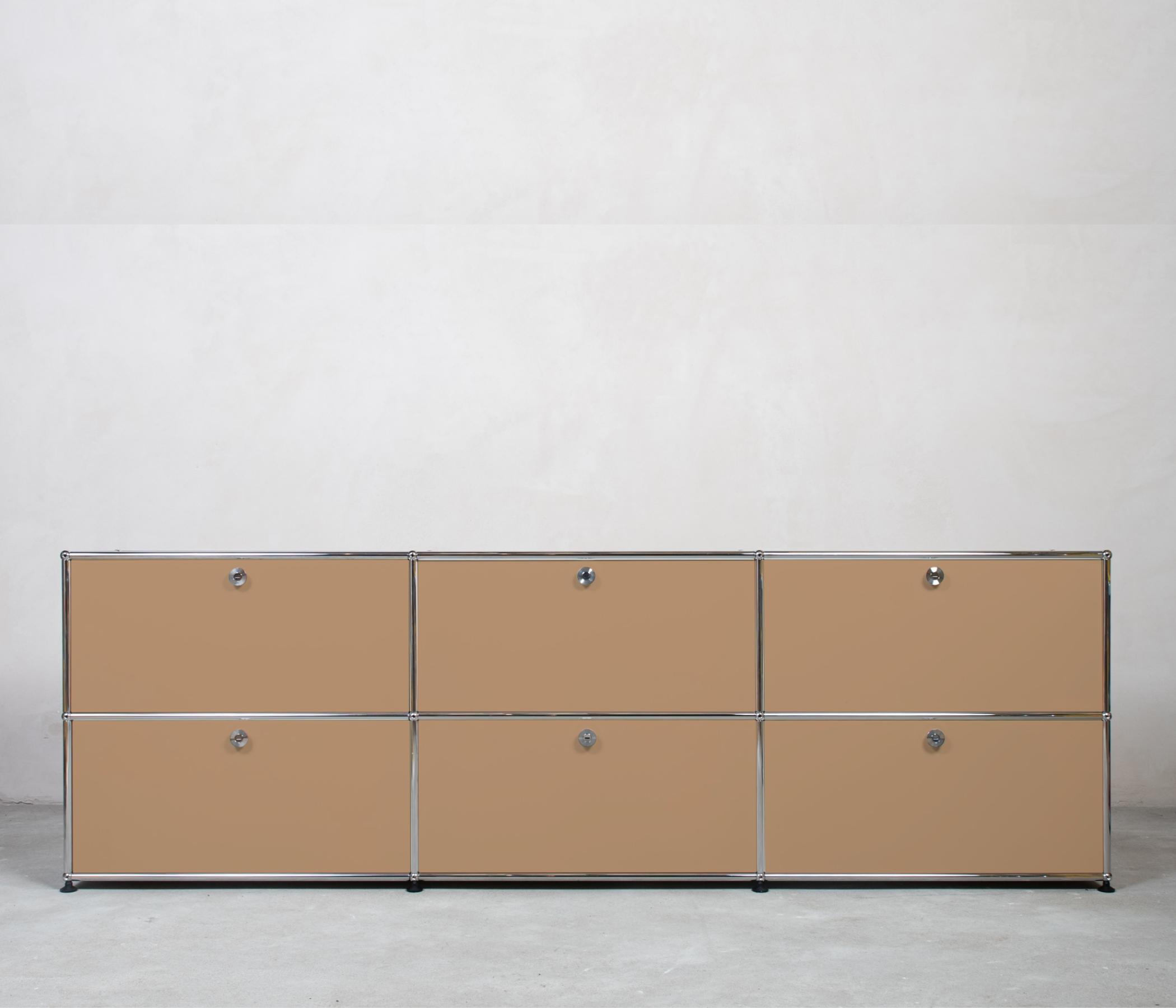 USM Haller Sideboard 3x2 Fächer Beige
