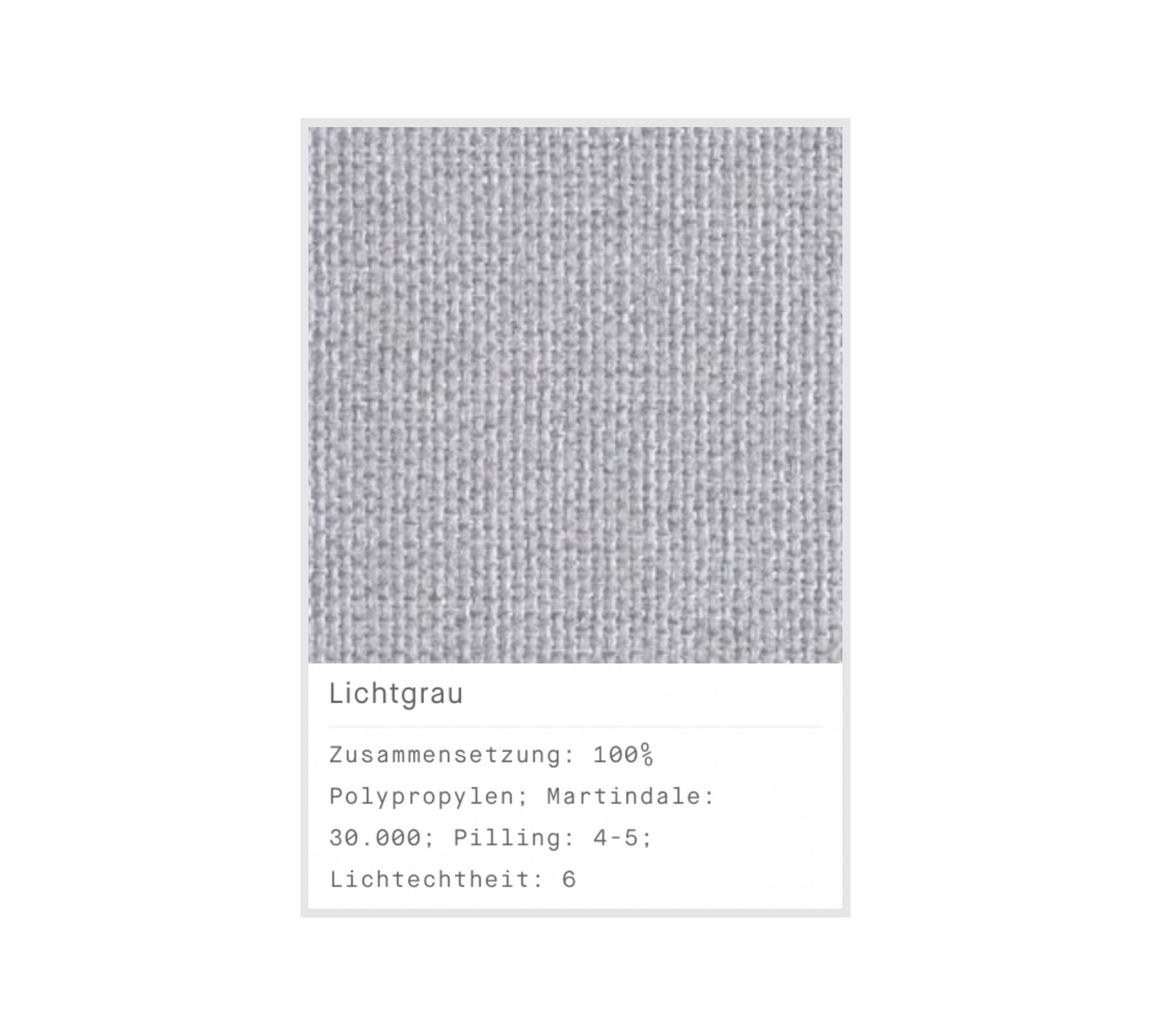 Pyllow Ecksofa Récamiere Rechts Lichtgrau