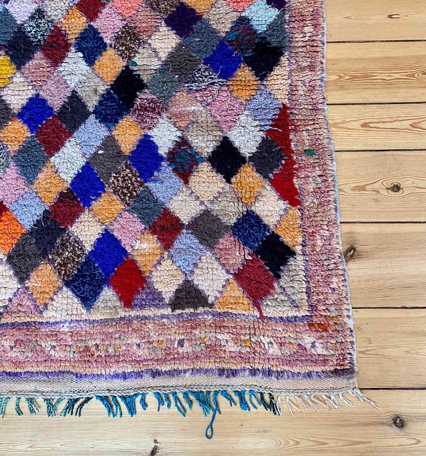 Marokkanischer Vintage-Teppich Boucheroite V
