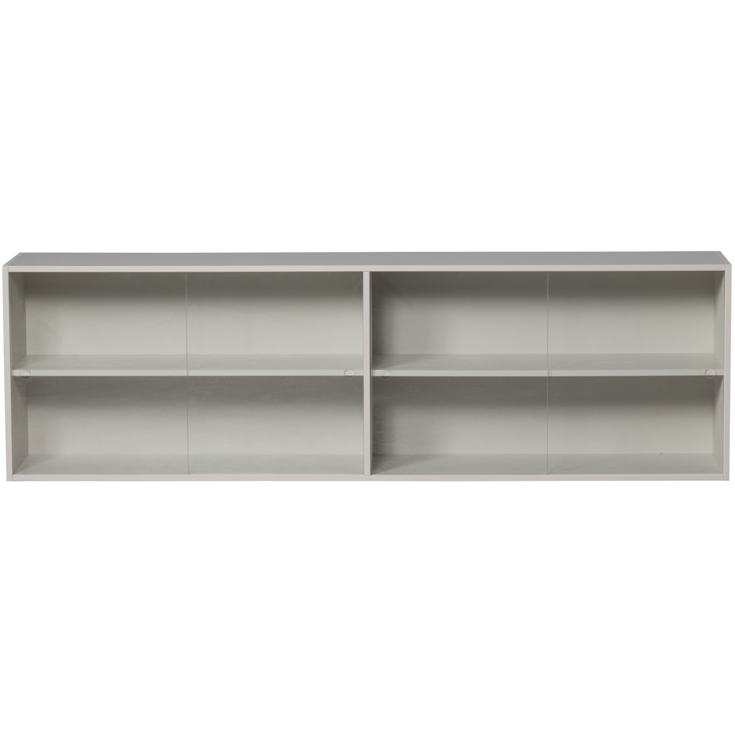 Klink Vitrine Kiefernholz Grau