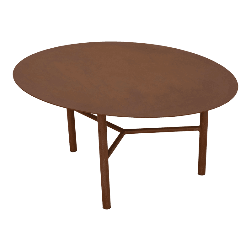 Tiago Outdoor-Tisch Cortenstahl Ø 70 cm