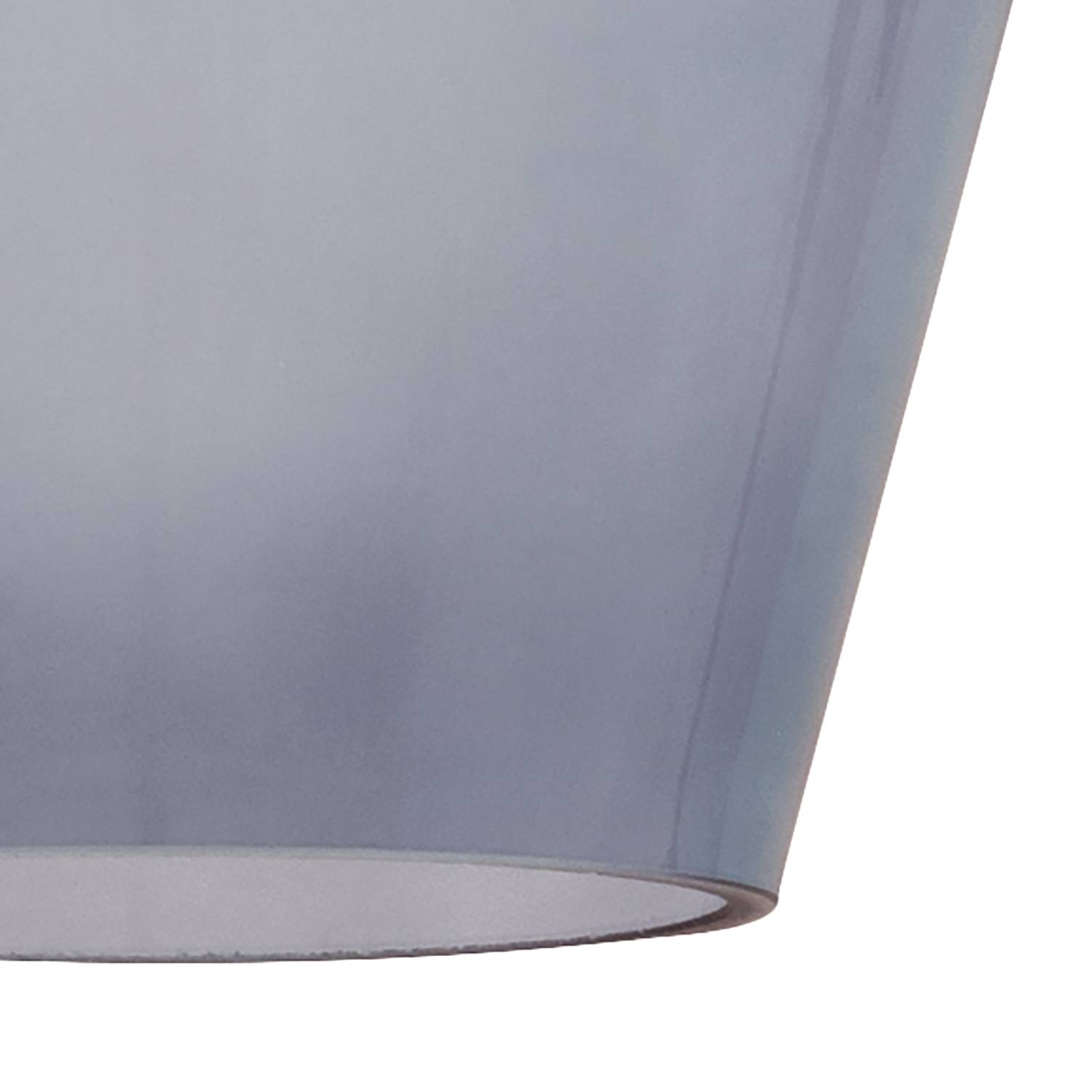 Murmillo I Pendelleuchte Glas Stahl 1-flammig
