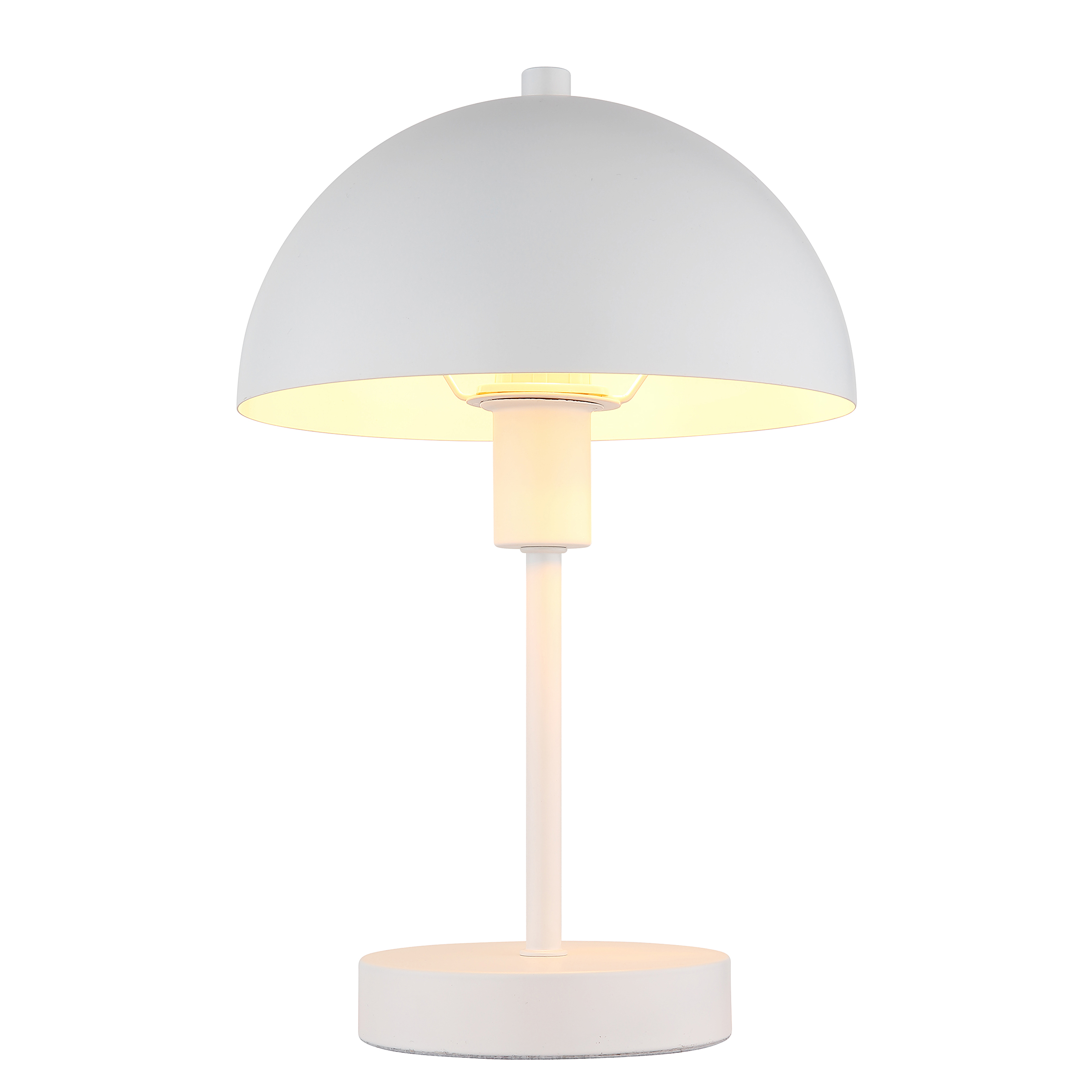 1-Light Atoma Table Lamp Iron White