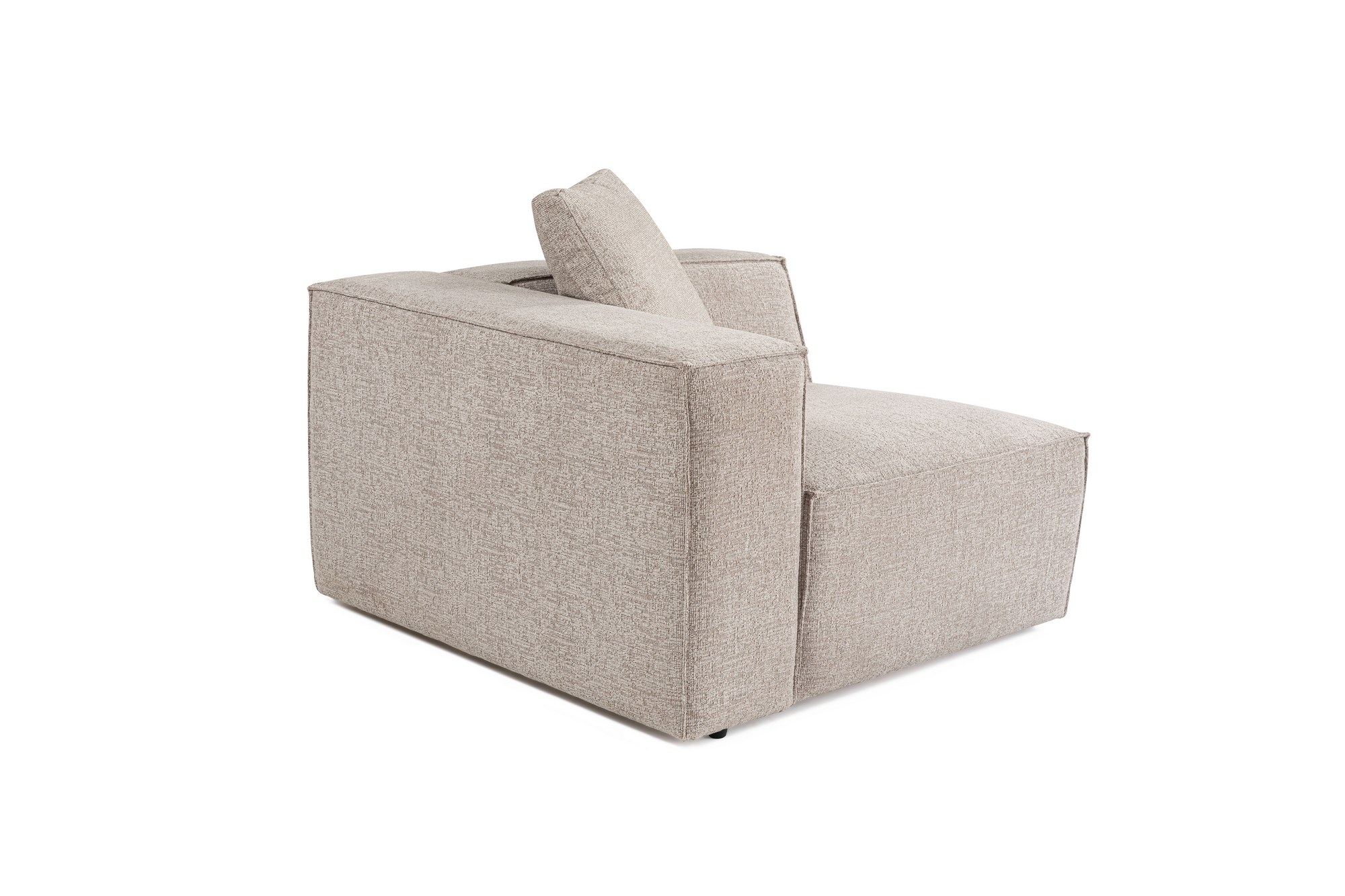 Emma Modulsofa Links 1-Sitzer  Mokka