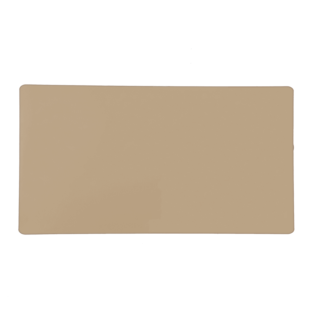 Desk pad 100% recycled leather Ginger