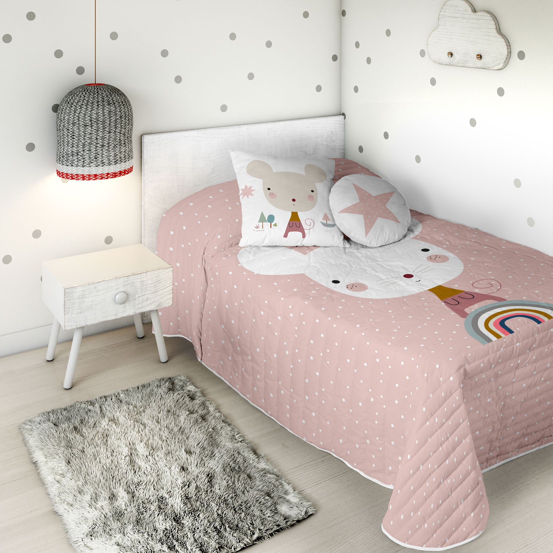 Boutique Steppdecke  Bettbreite 90cm 100% Baumwolle