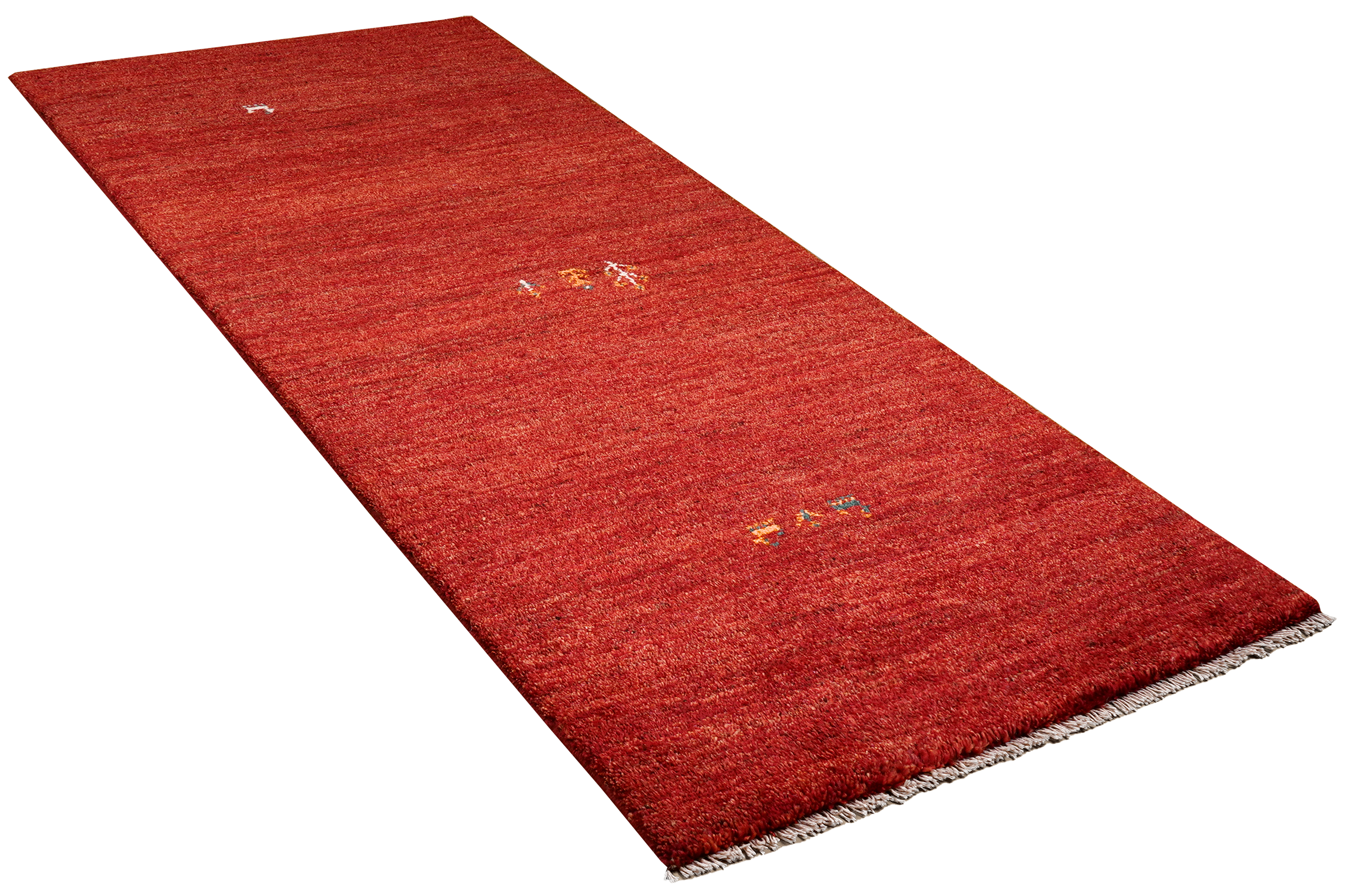 Tappeto Rizbaf Gabbeh Lana Rosso