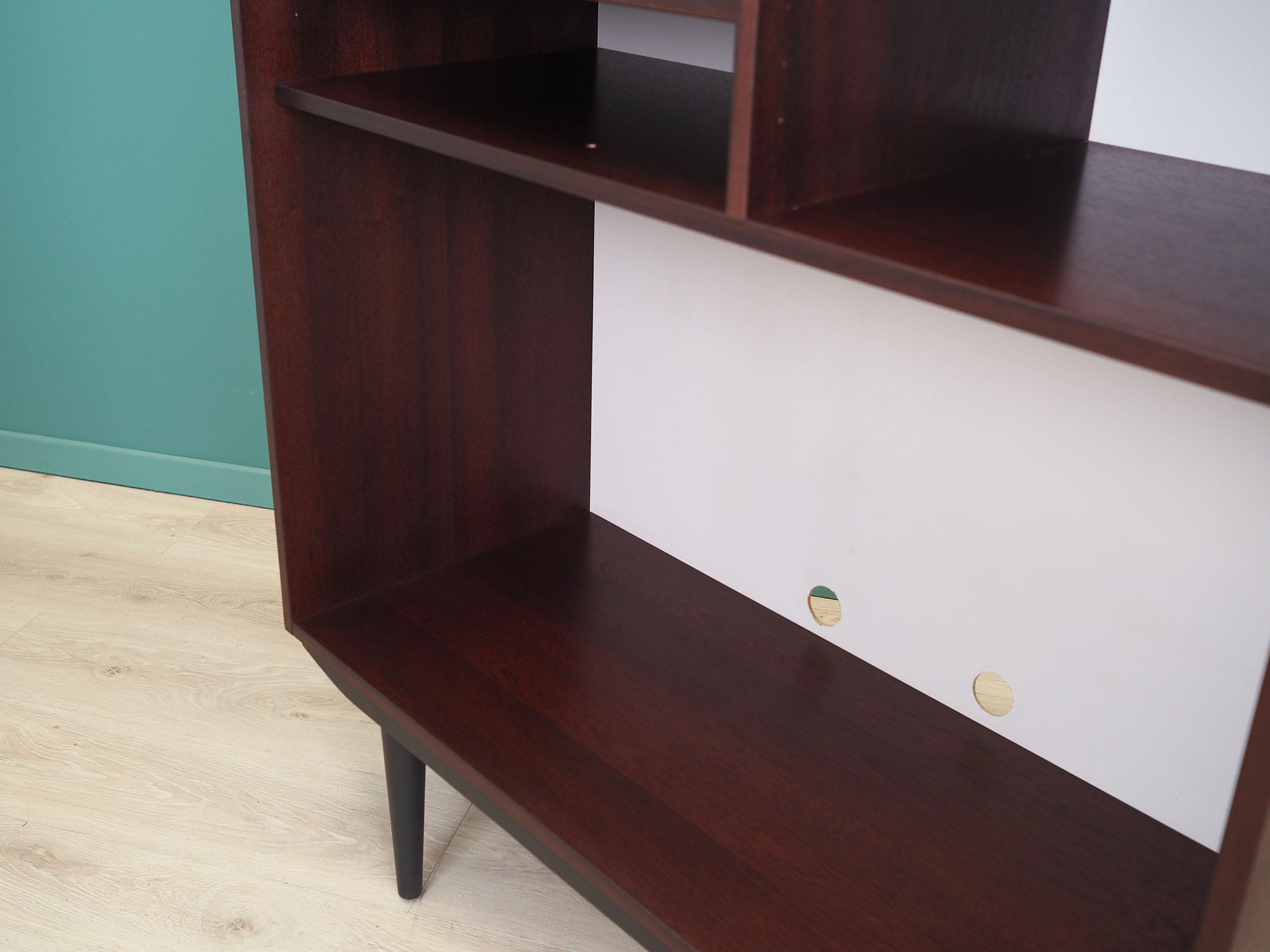Mahogany Büucherregal 1960 Jahre