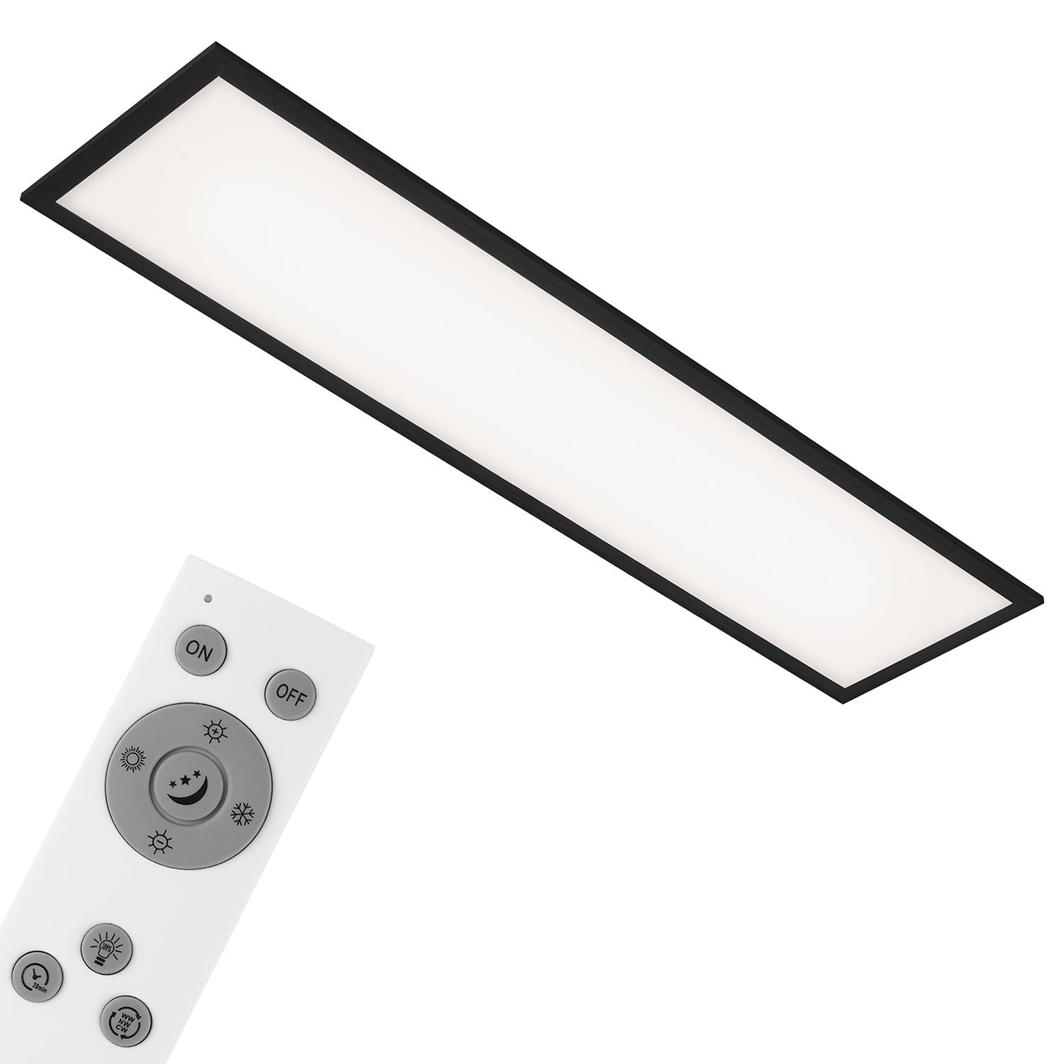 LED Ceiling Light Piatto 1-Light Polycarbonate Iron