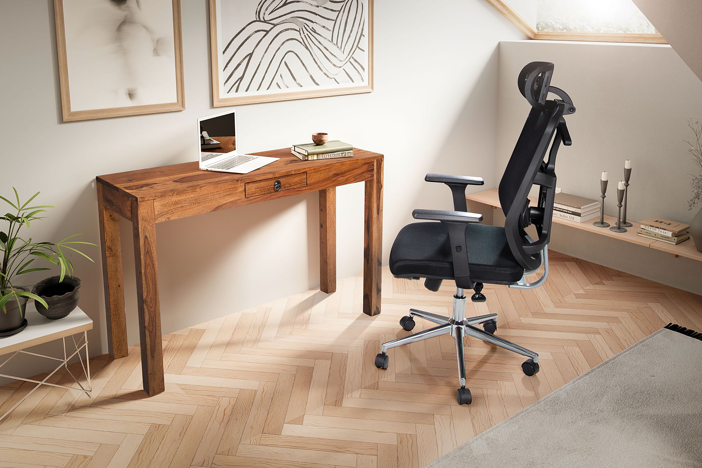 Desk Rubura Sheesham Solid Wood