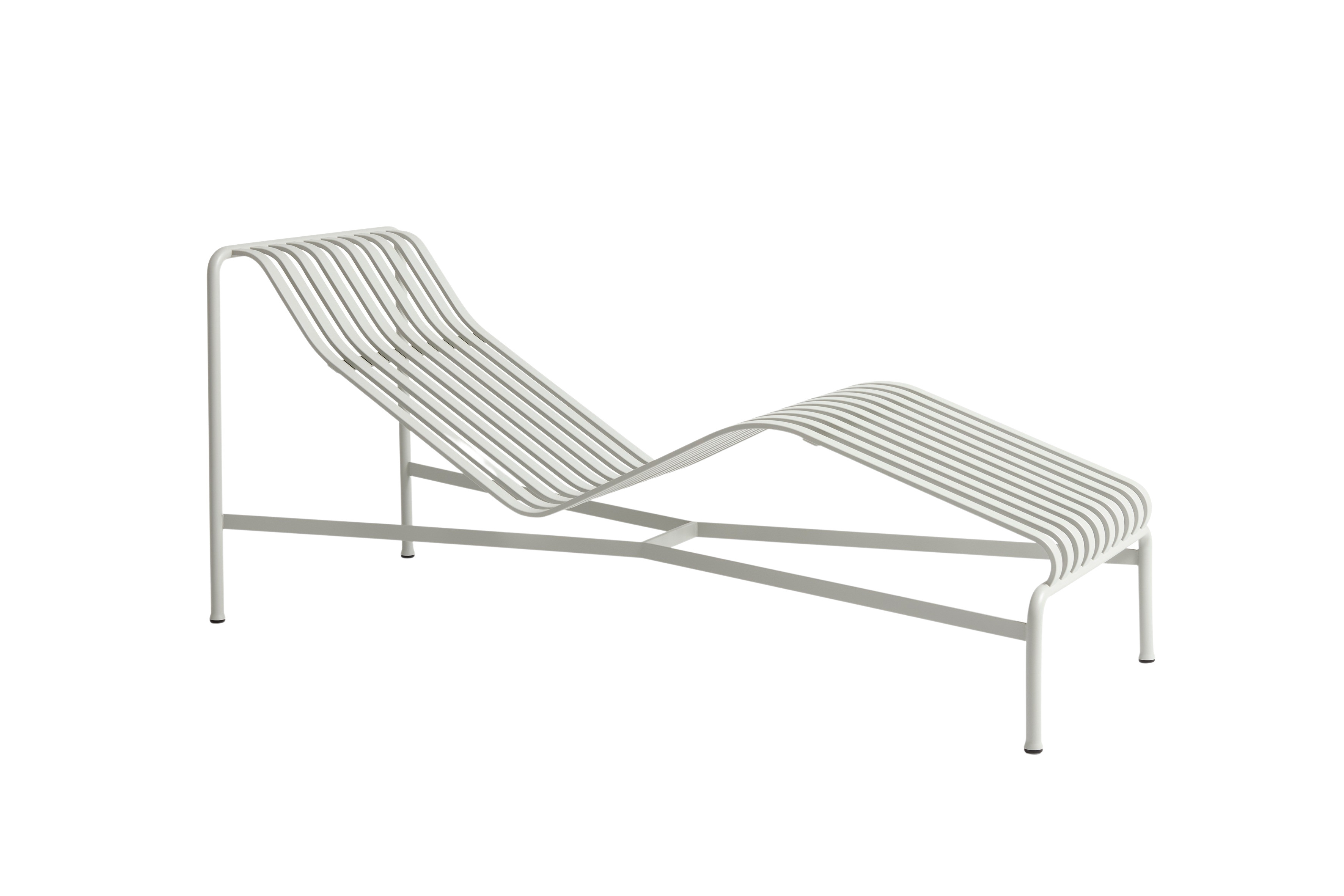 Palissade Chaise Longue Grau