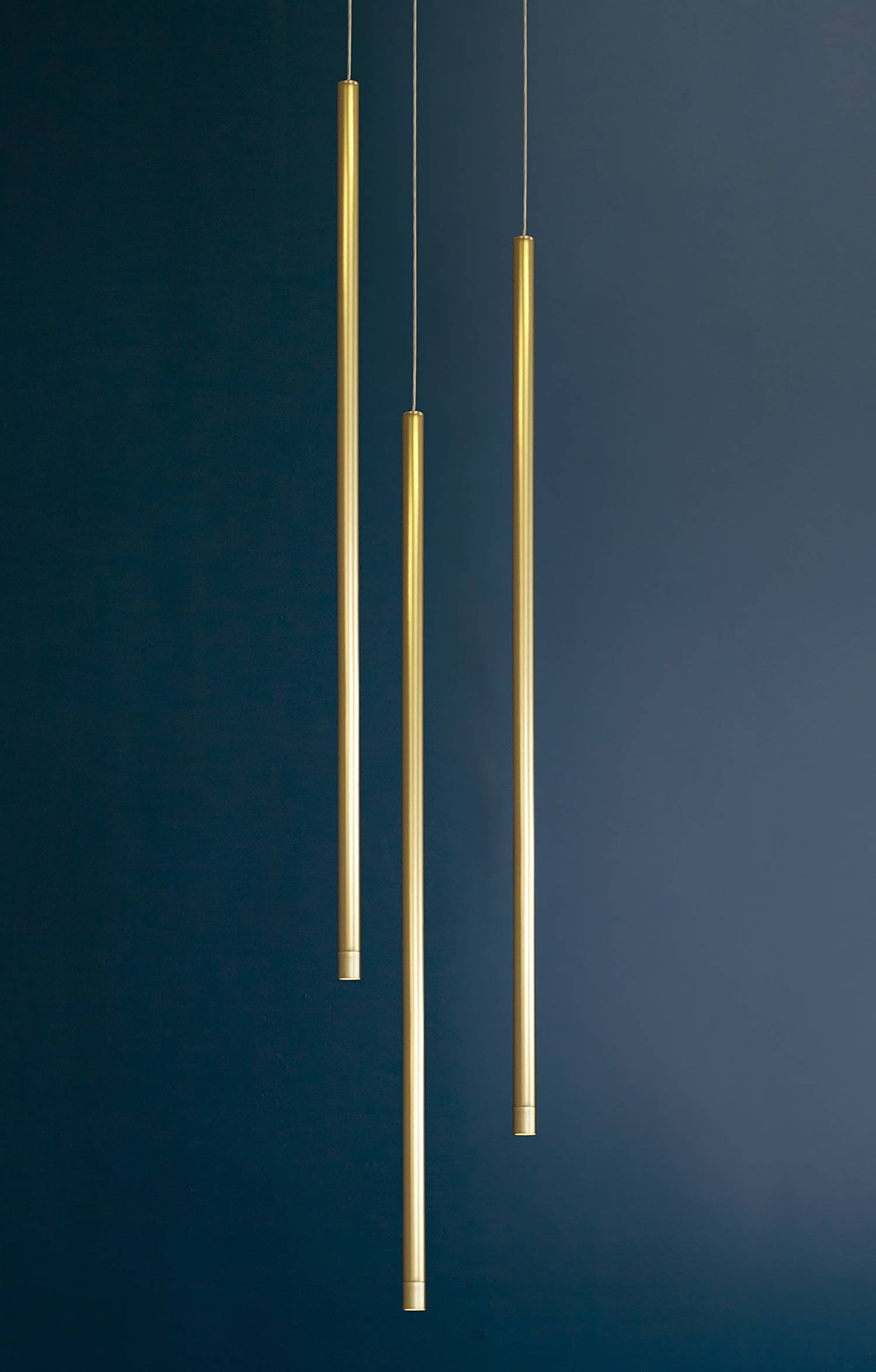 Pendelleuchte Elettra Typ B 3-Flammig Aluminium 