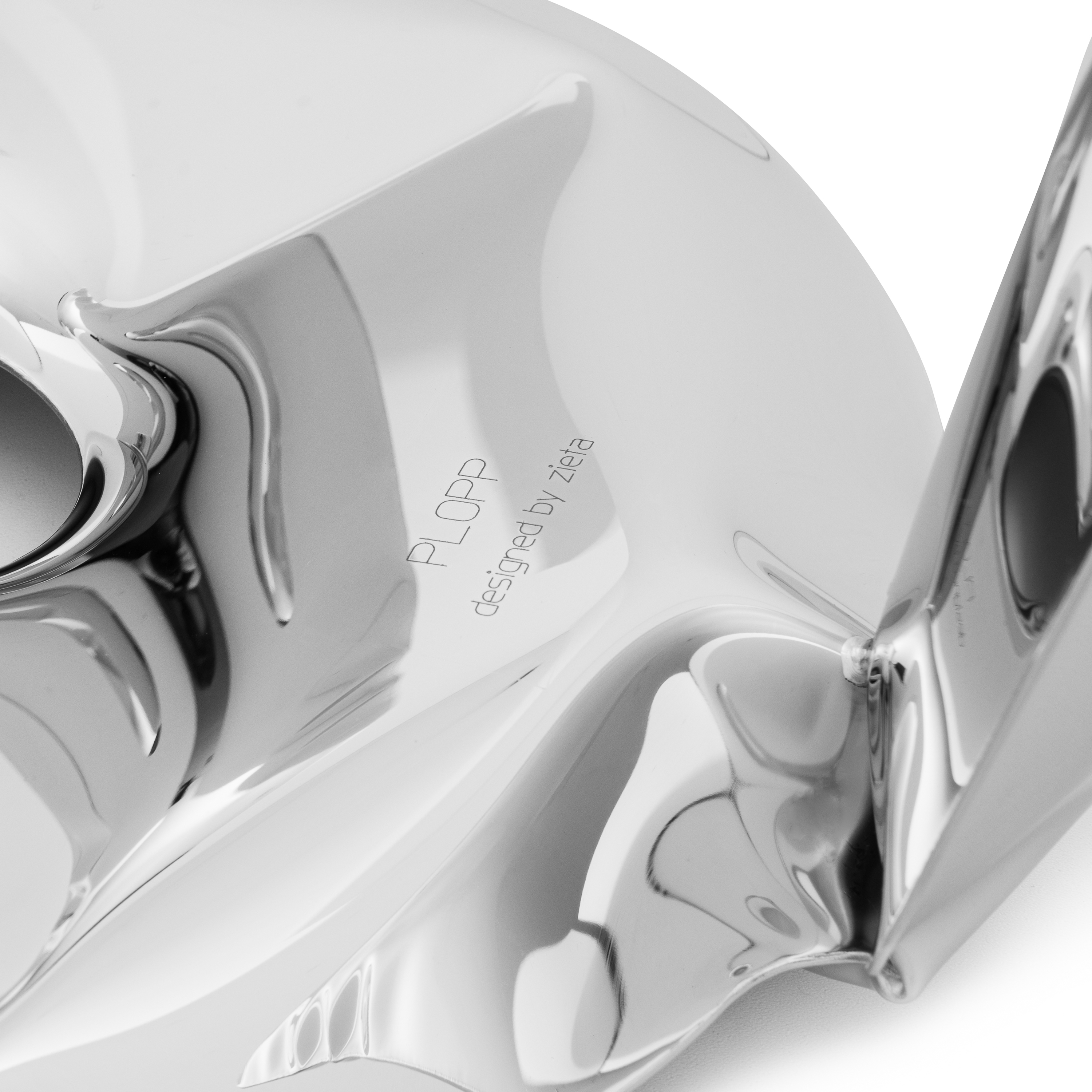 Plopp Standard stool steel moss grey RAL 7003 matte