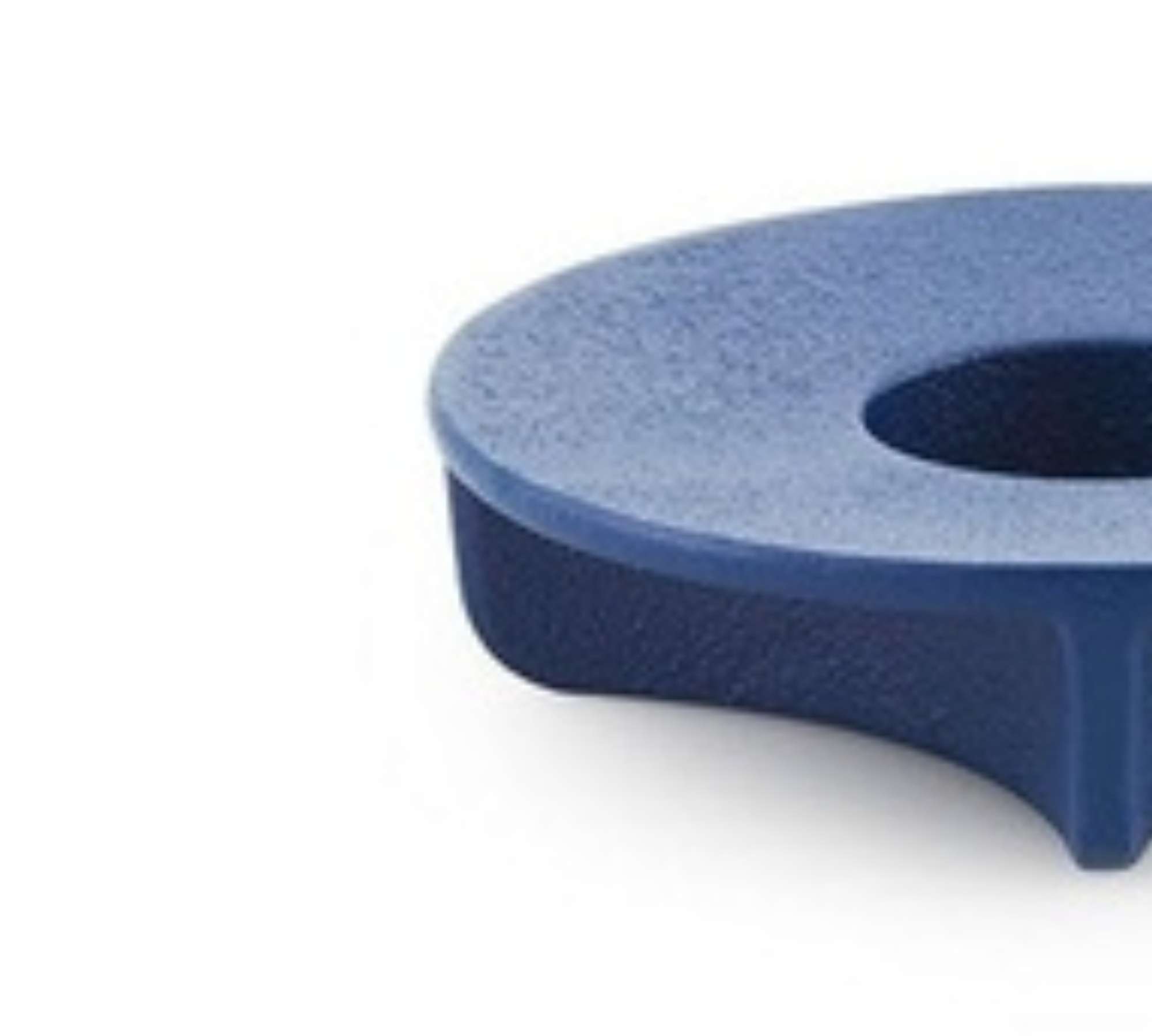 Fe Teelichthalter Metall Blau