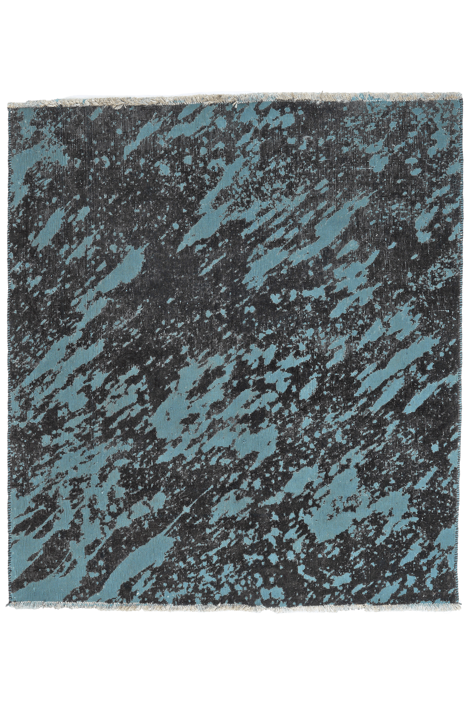 Vintage Carpet Wool Multicolored