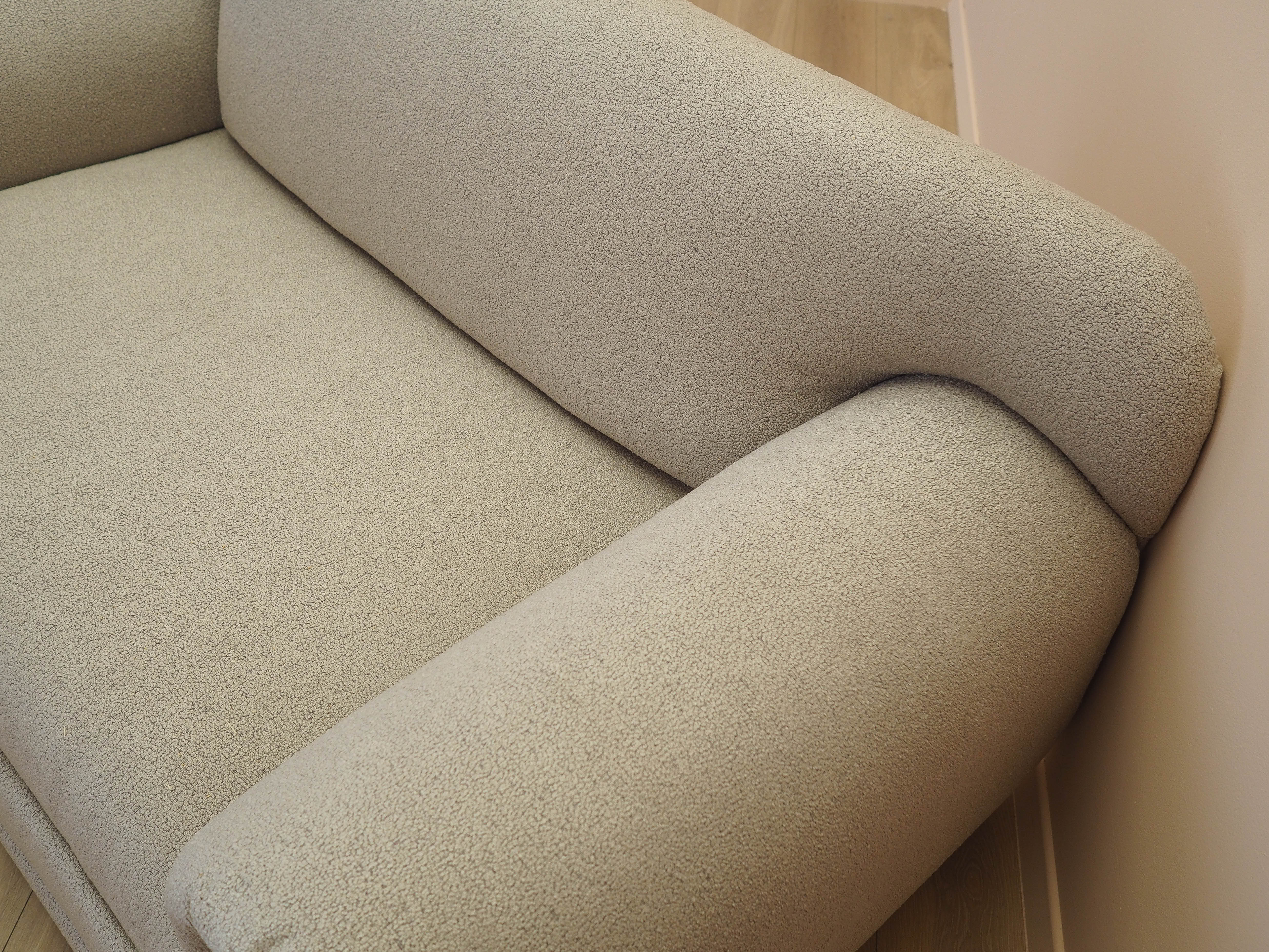Sofa Zweisitzer Beige 1970er Jahre