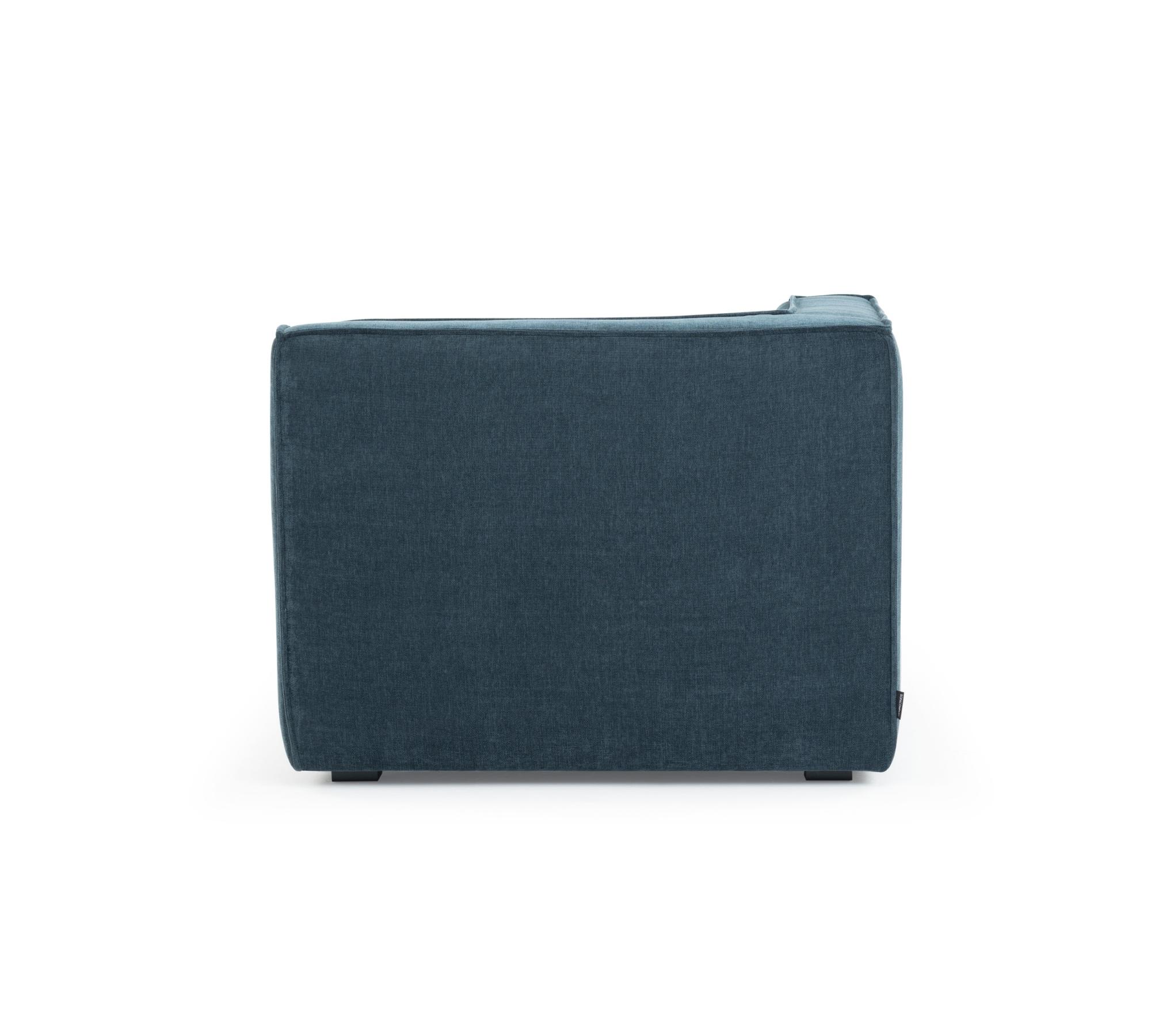 Dane 1-Sitzer Eckmodul Rechts Danny Dusty Blue