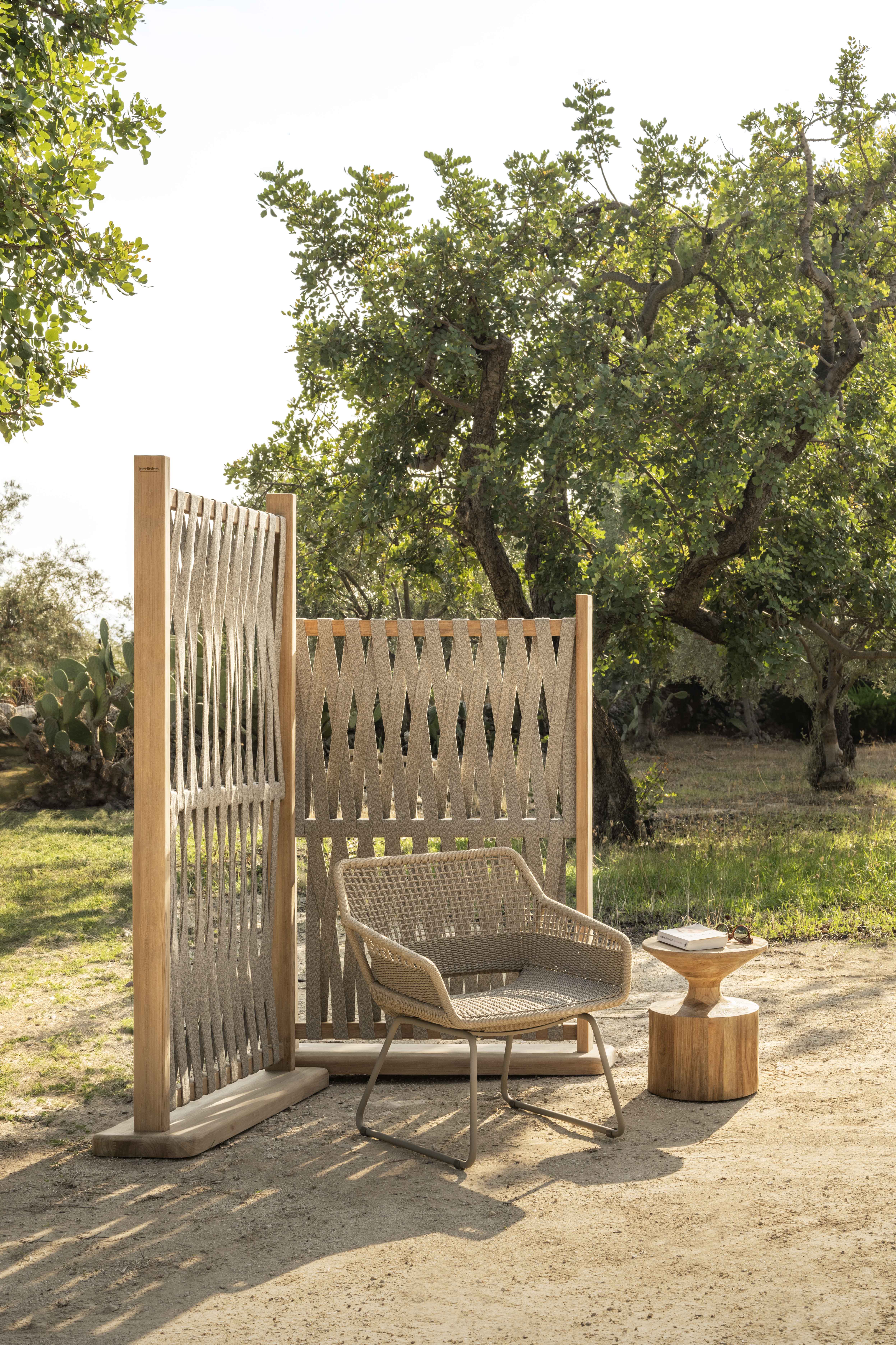NOA Room Divider Teak Artichoke