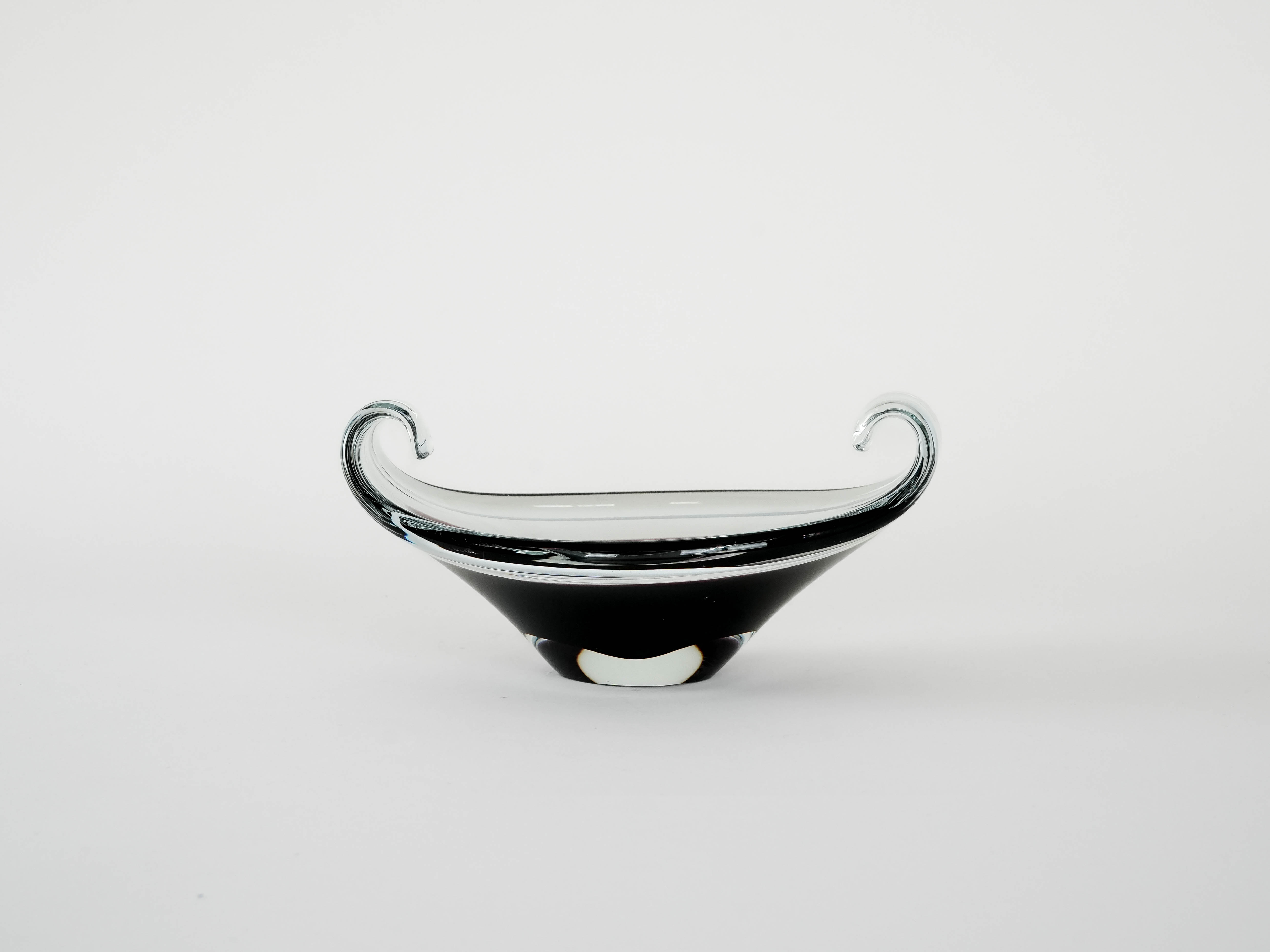 Plate Murano glass 1950s