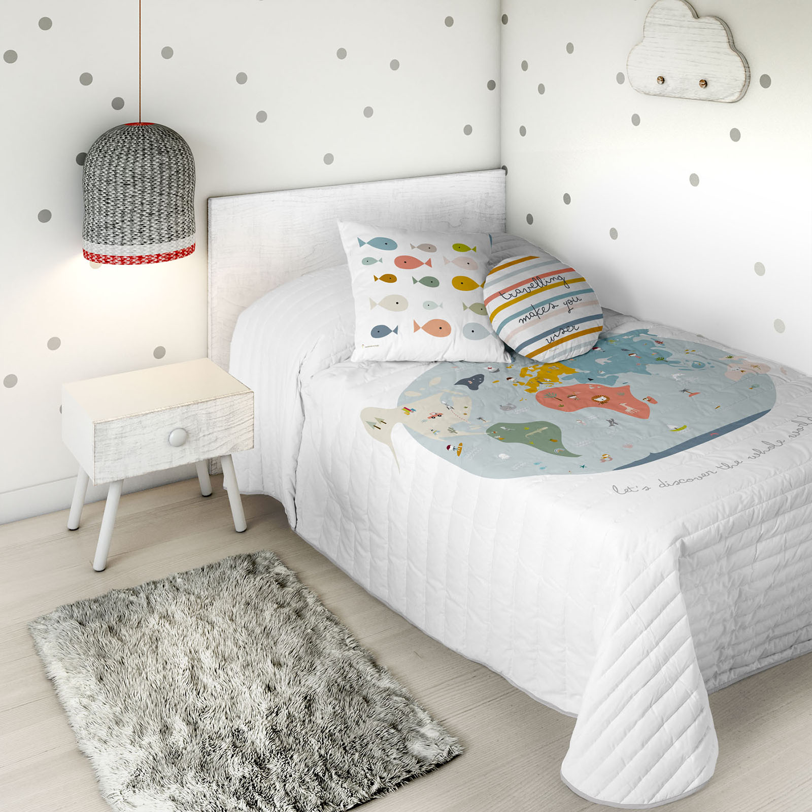 Boutique Steppdecke  Bettbreite 90cm 100% Baumwolle