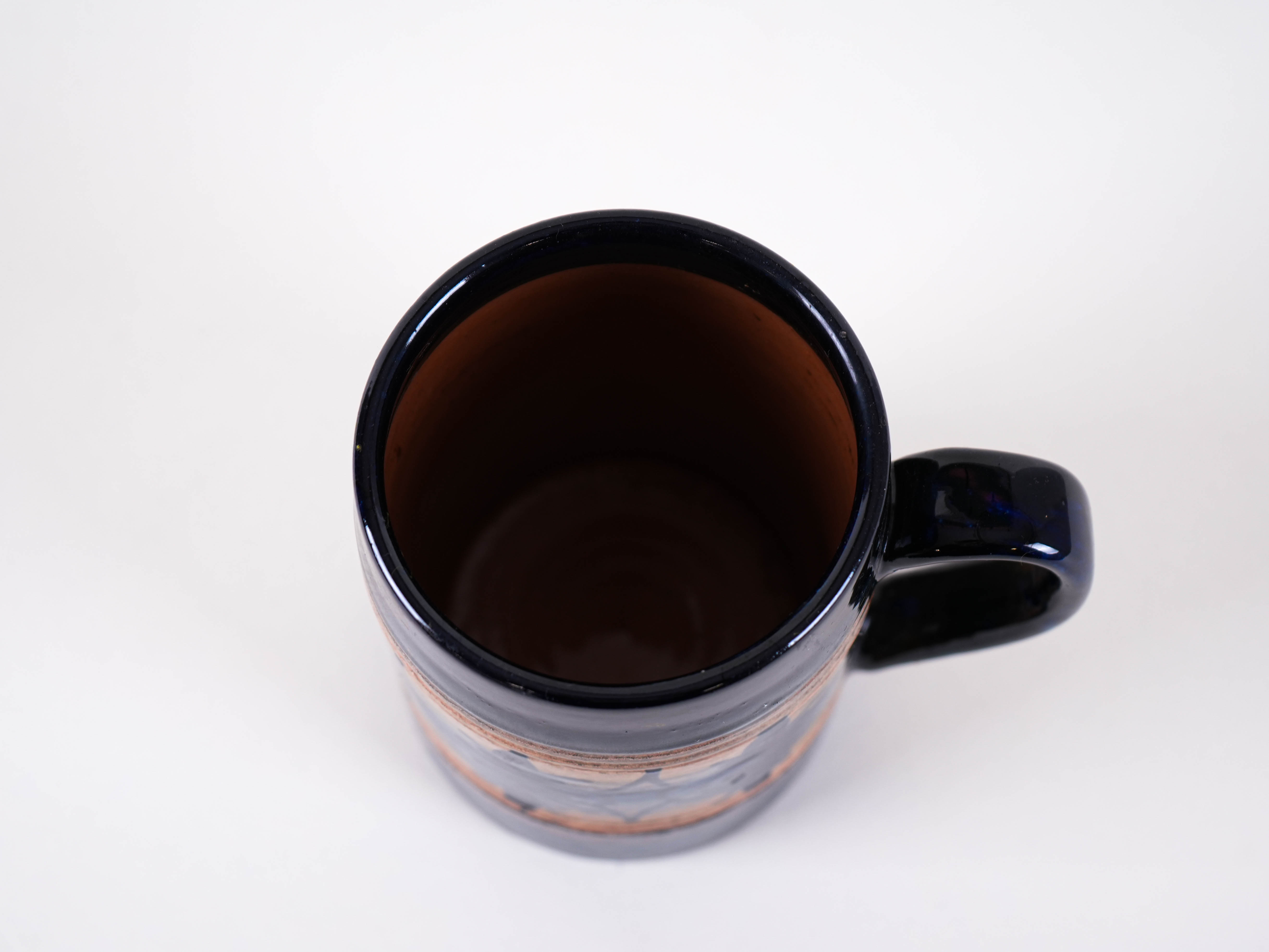 Beer mug ceramic 1970s