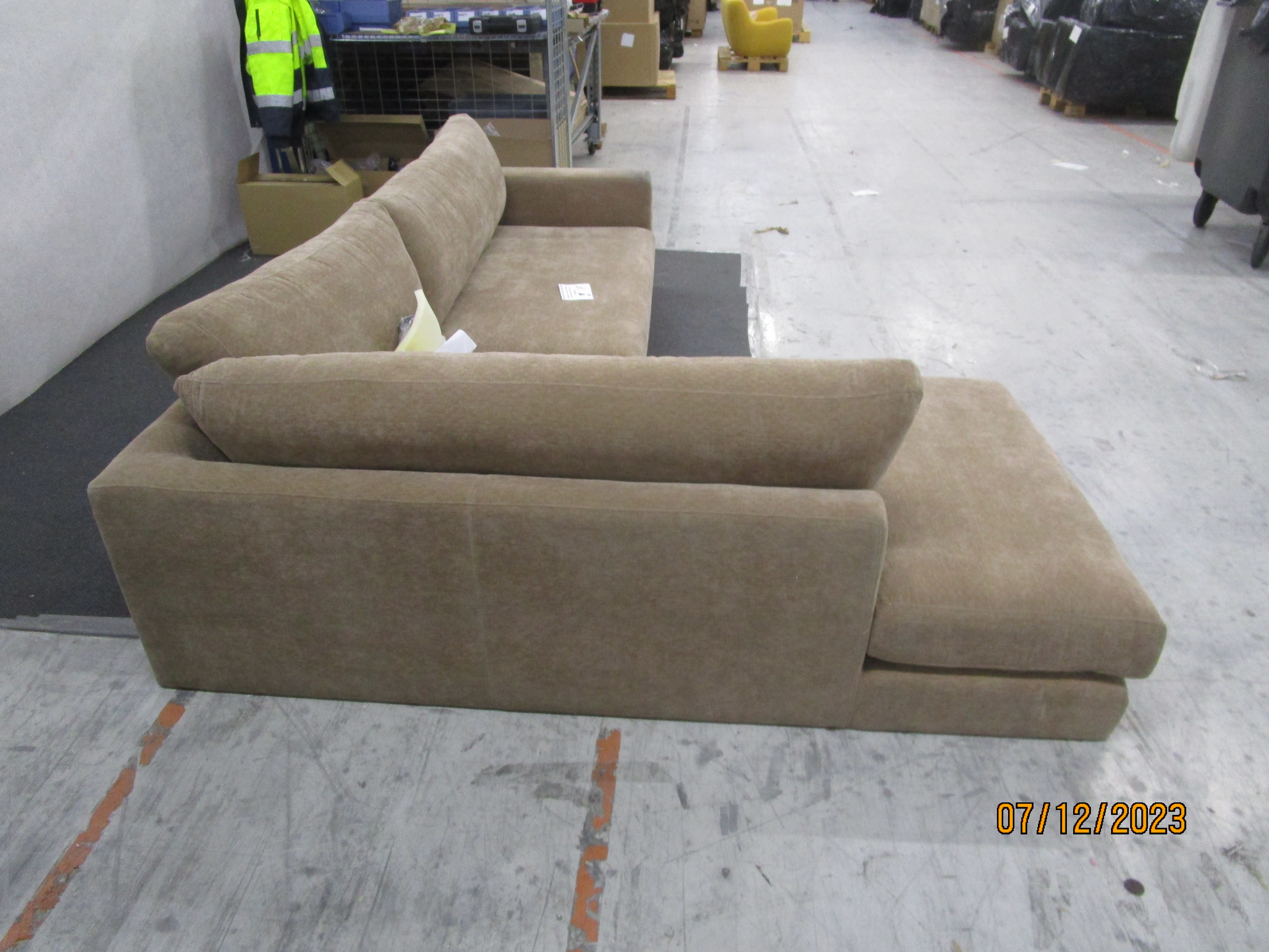 Douglas Sofa Récamiere Links Aulla Caramel