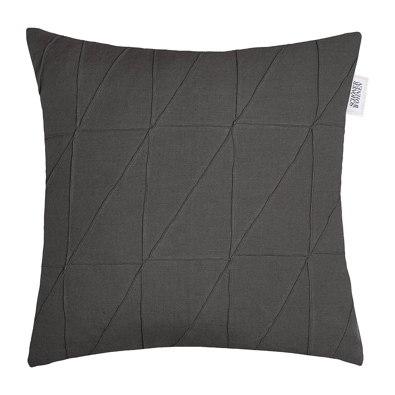 Pillowcase Across Blended fabric Charcoal