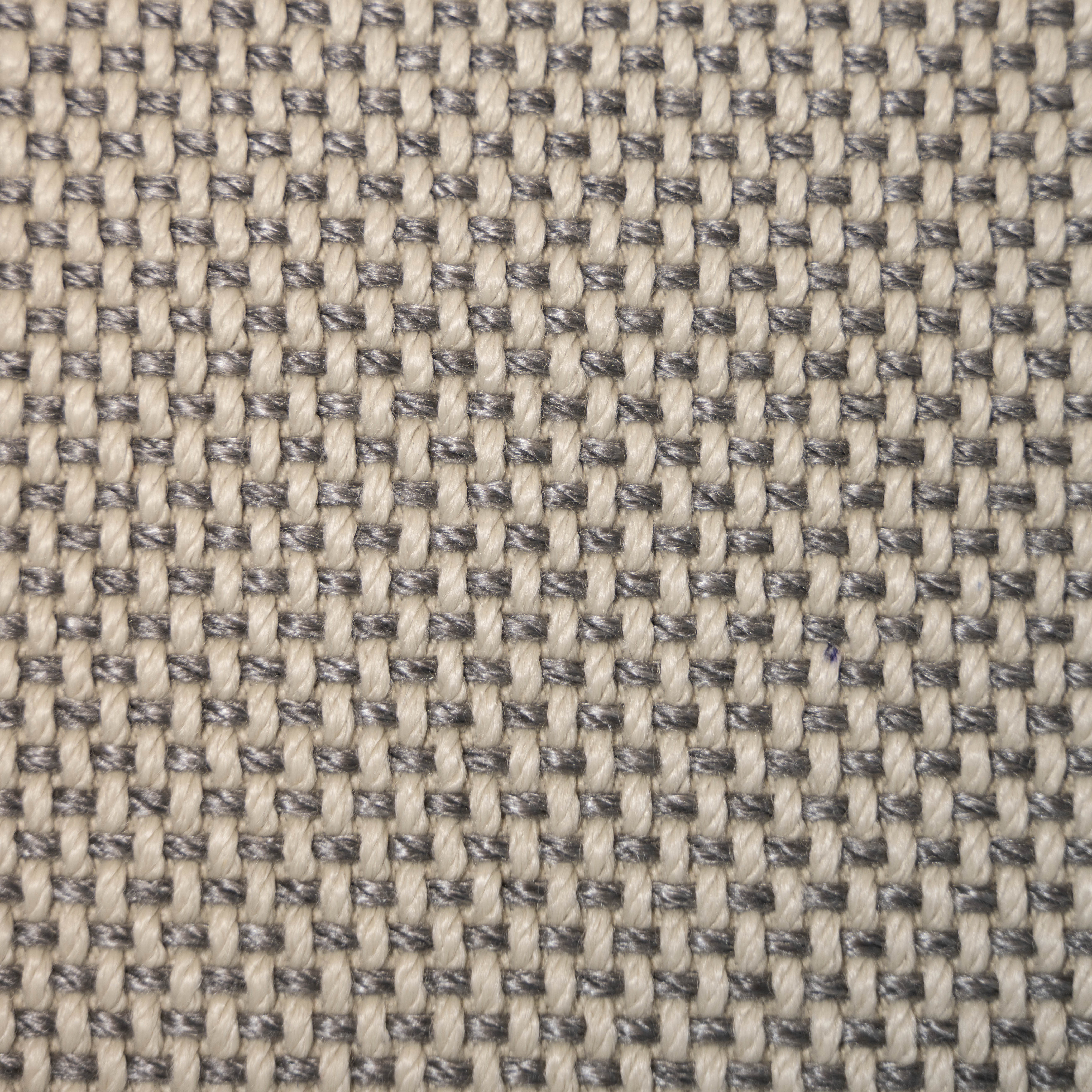 NOA Hocker Teakholz Braun Kissen Truffel