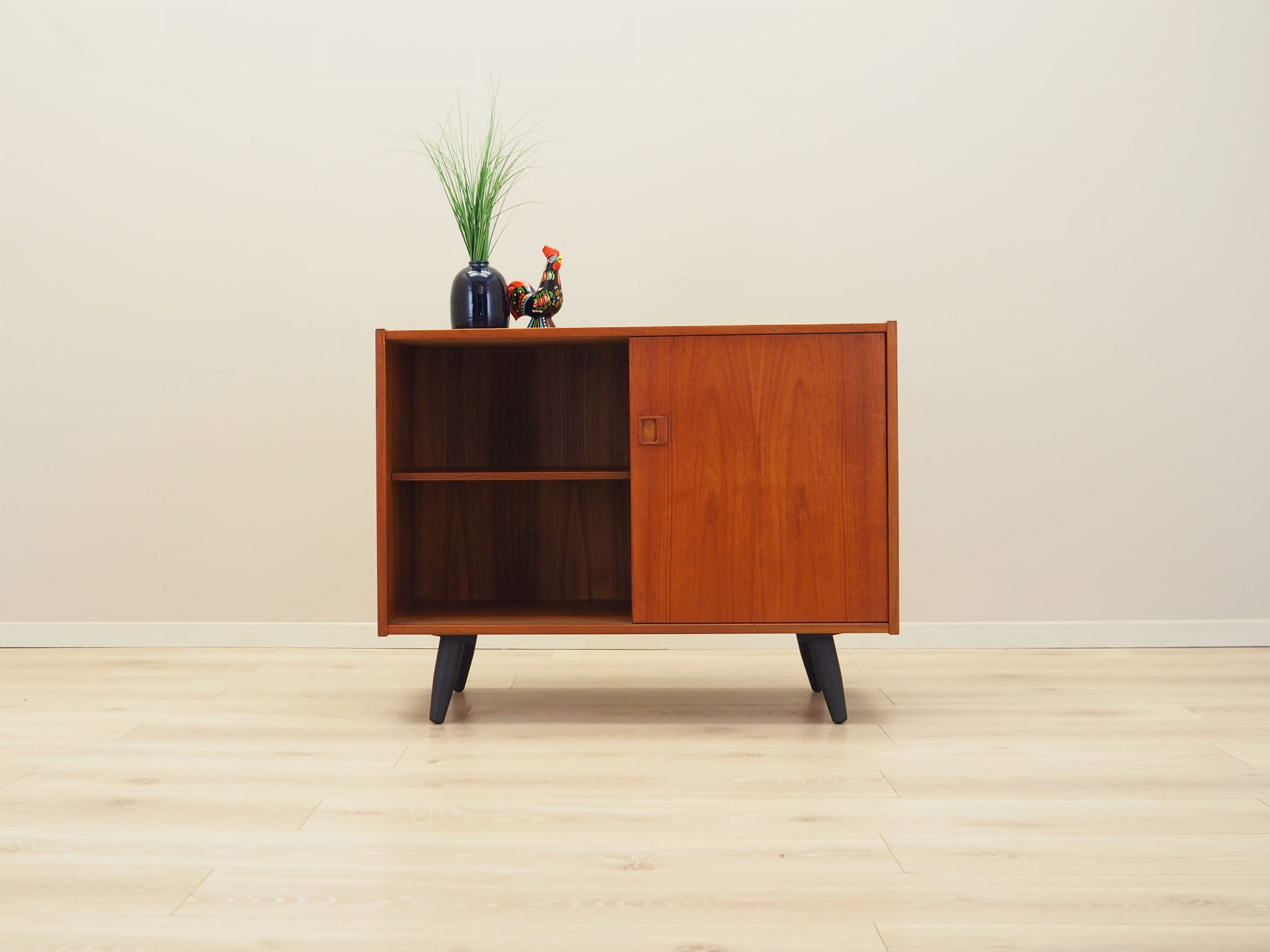 Vintage Schrank Teakholz Braun 1970er Jahre