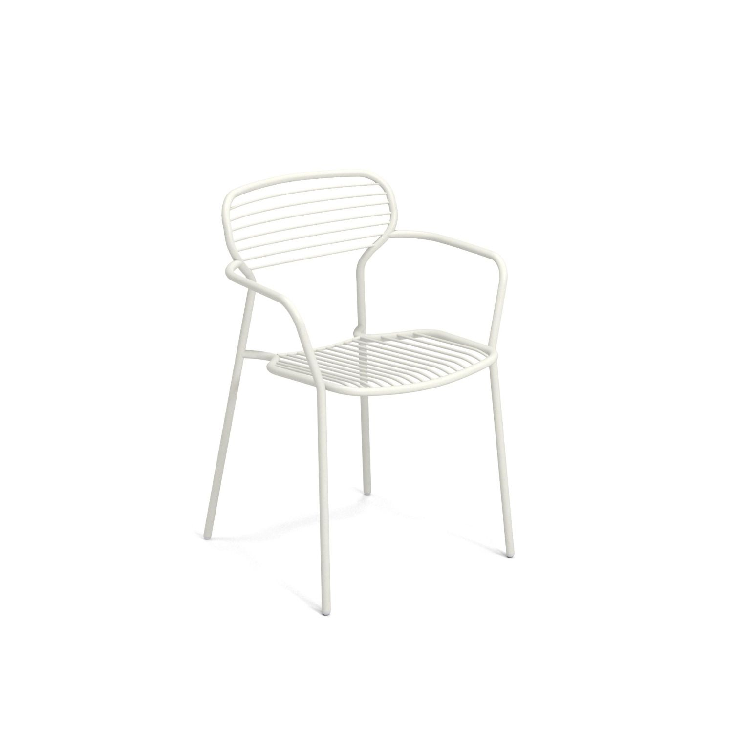 Apero Armchair Steel White