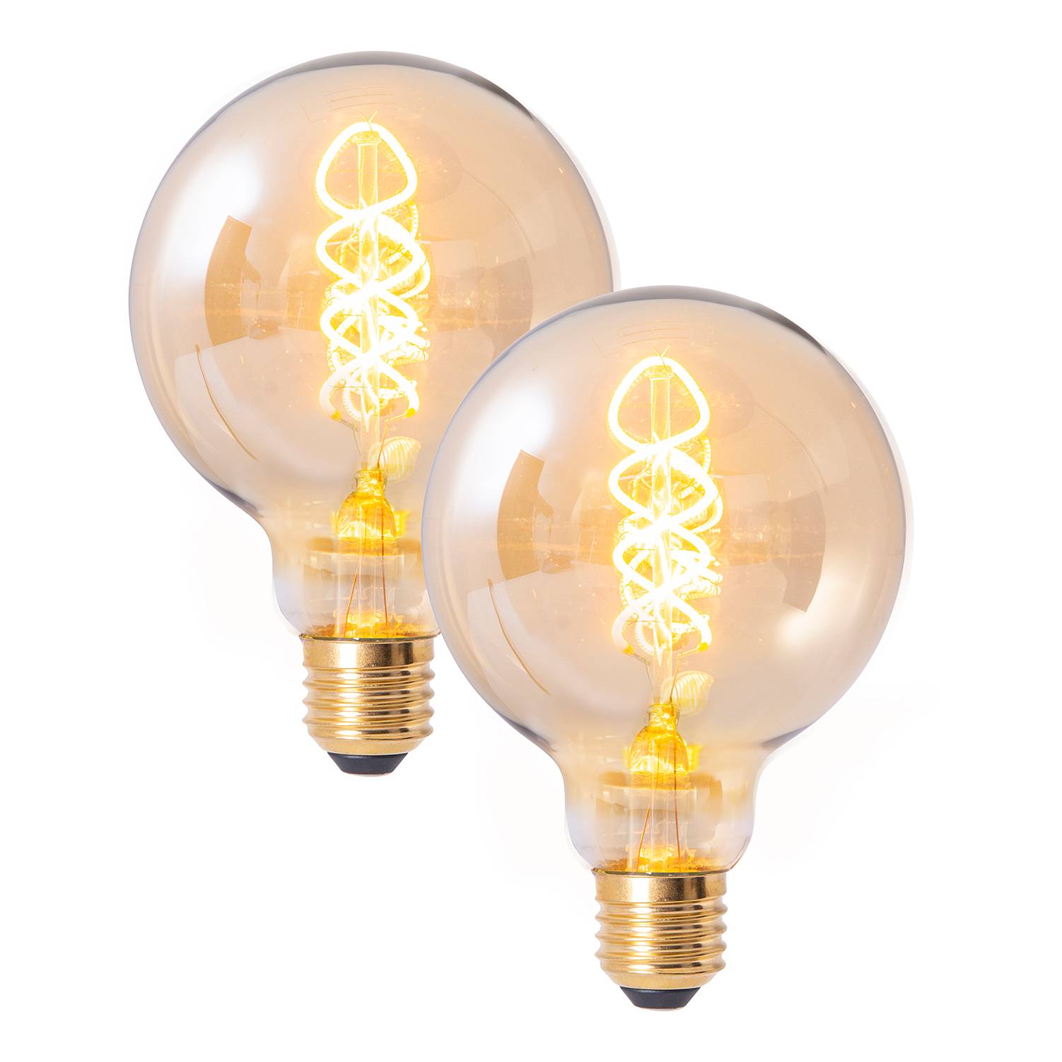 Venosc Lamp 1-bulb Clear glass Iron